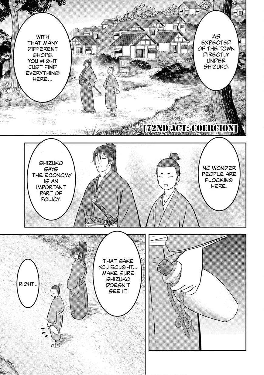 Sengoku Komachi Kuroutan manga Chapter 72 – Page 1