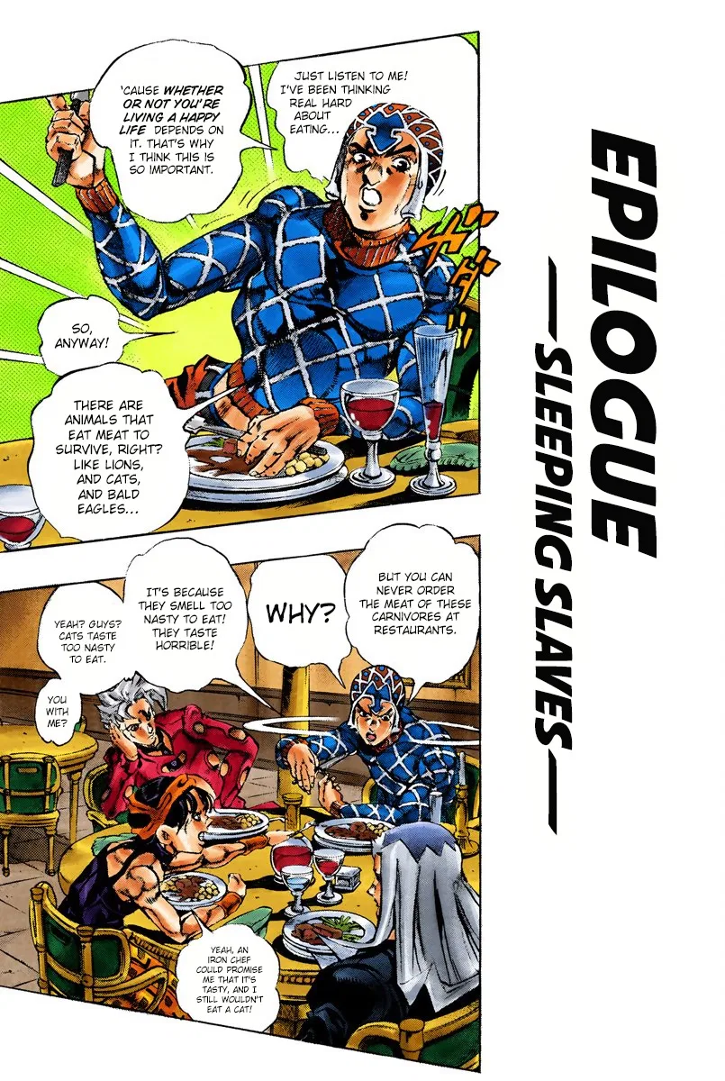JoJo no Kimyou na Bouken: Part 5 - Ougon no Kaze Color-ban Chapter 151 – Page 1