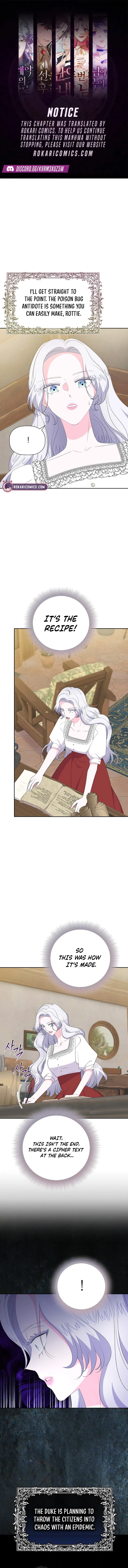 The Time-Limited Villainess Who Makes Medicine Chapter 58 – Page 1