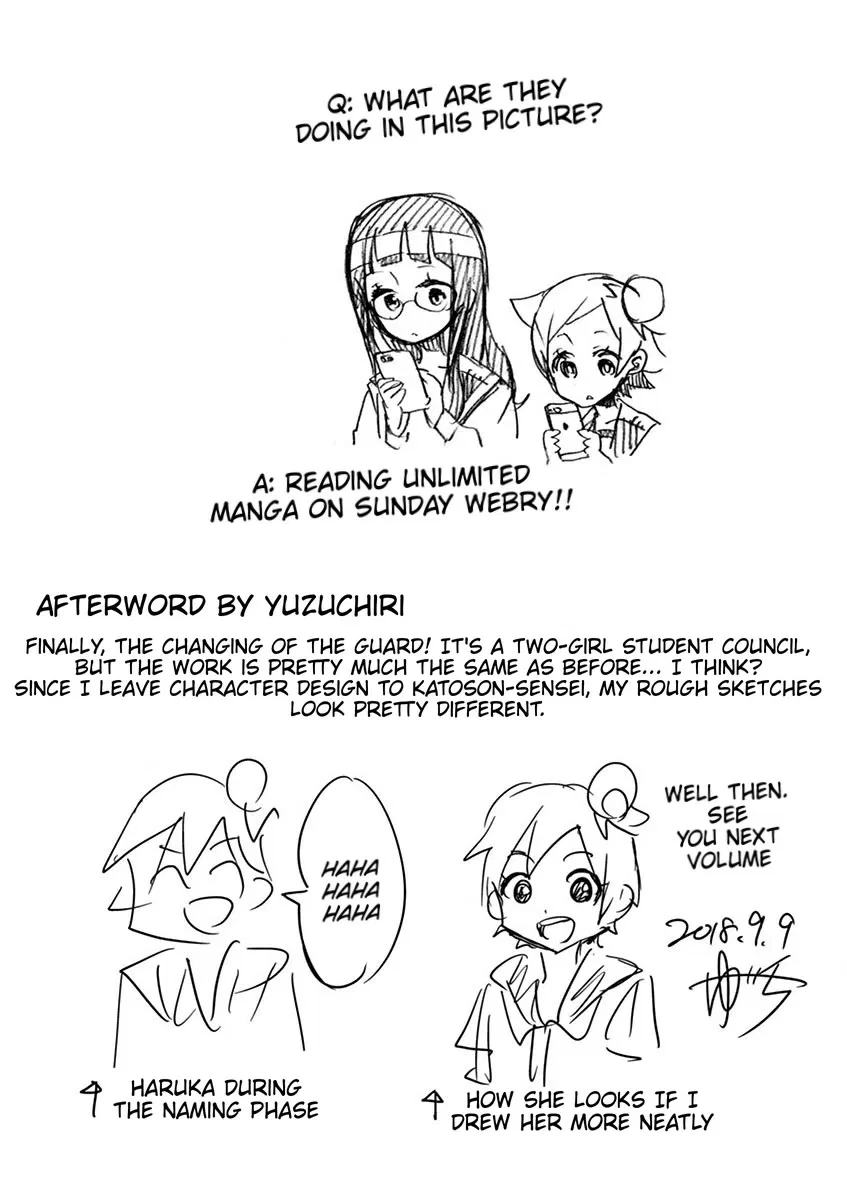 Futari Seitokai Chapter 77.1 – Page 1