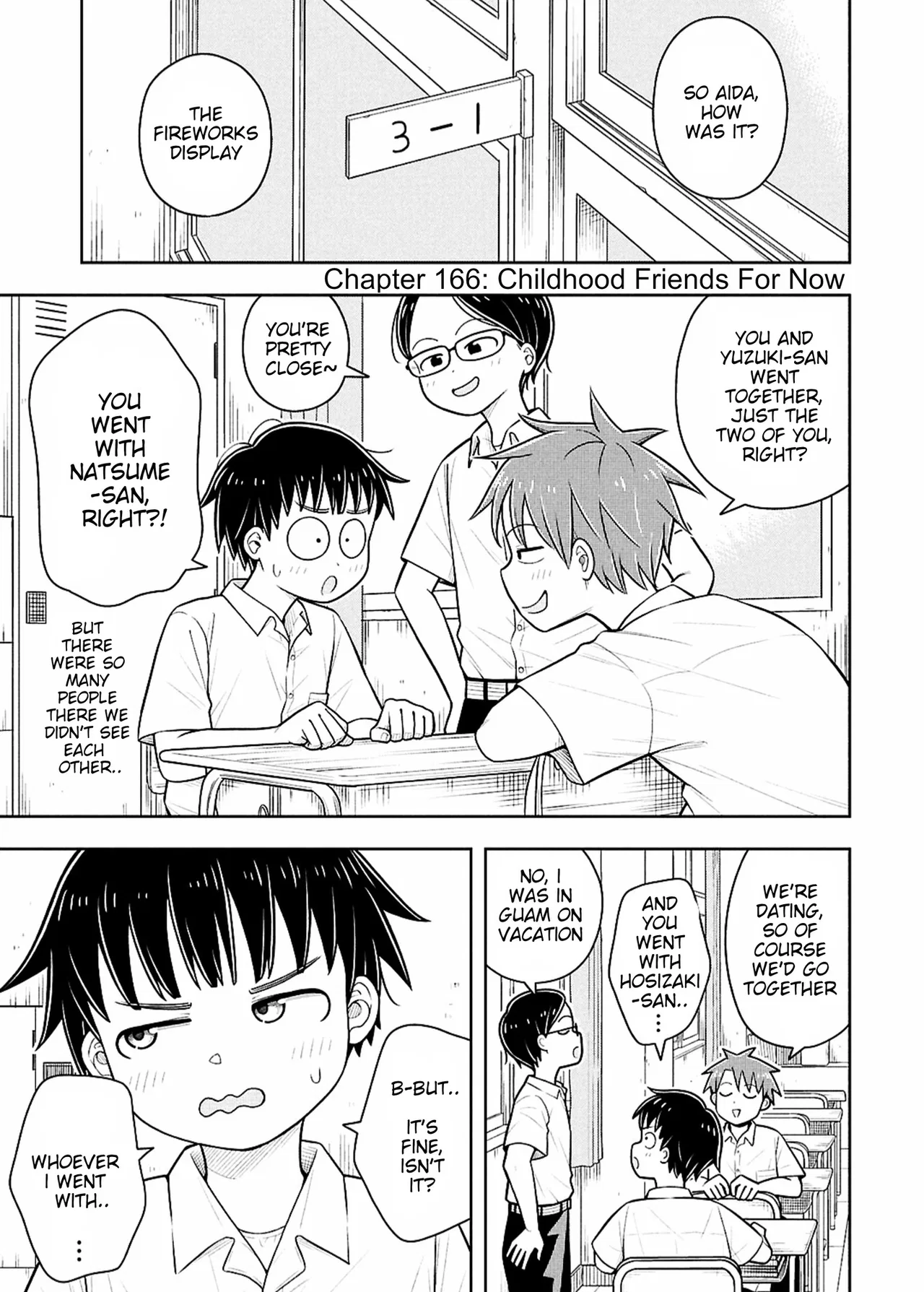 Kyou kara Hajimeru Osananajimi Chapter 166 – Page 1