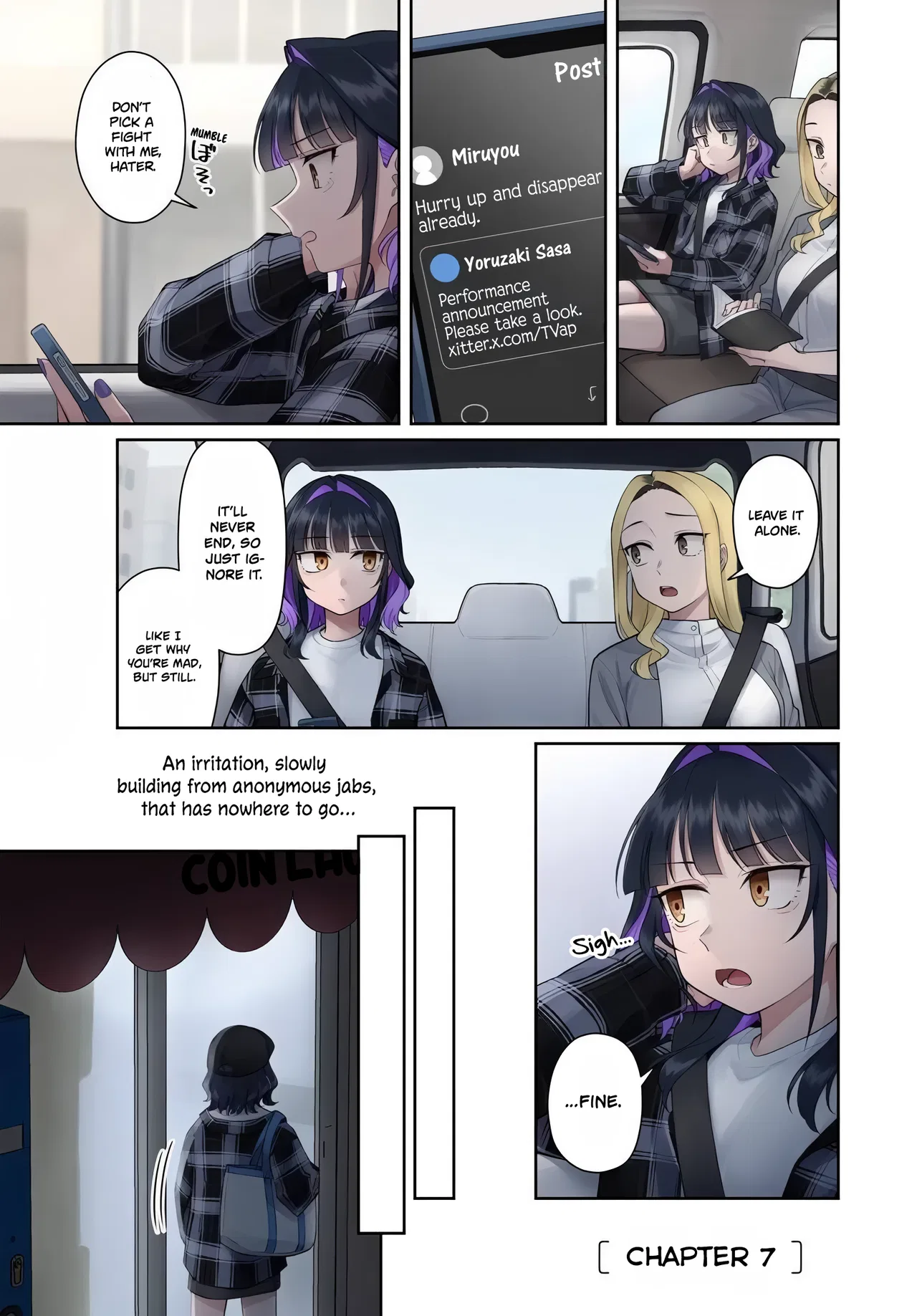 Kon'ya Coin Laundry de Aimashou Chapter 7 – Page 1