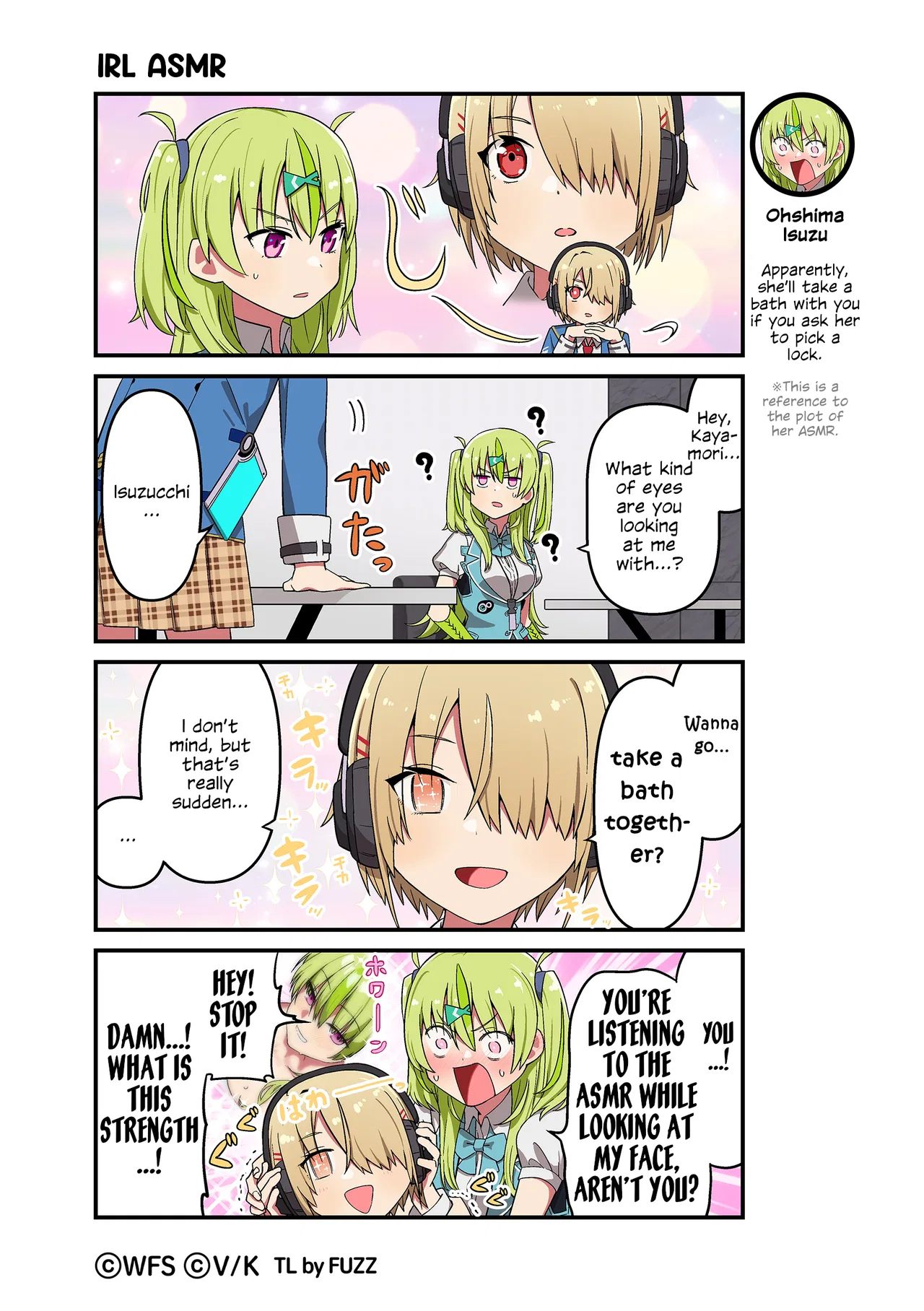 Heaven Burns Red Official 4-Koma: HBR Theater Chapter 193 – Page 1