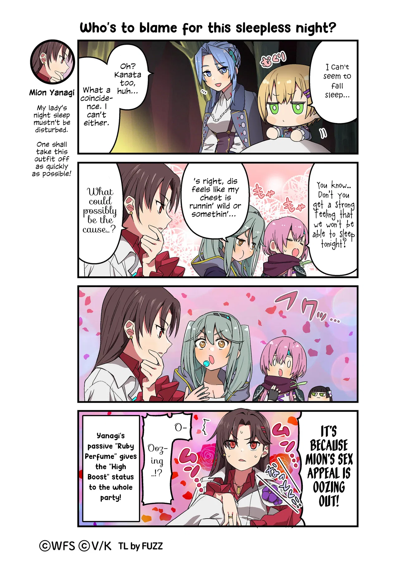 Heaven Burns Red Official 4-Koma: HBR Theater Chapter 191 – Page 1