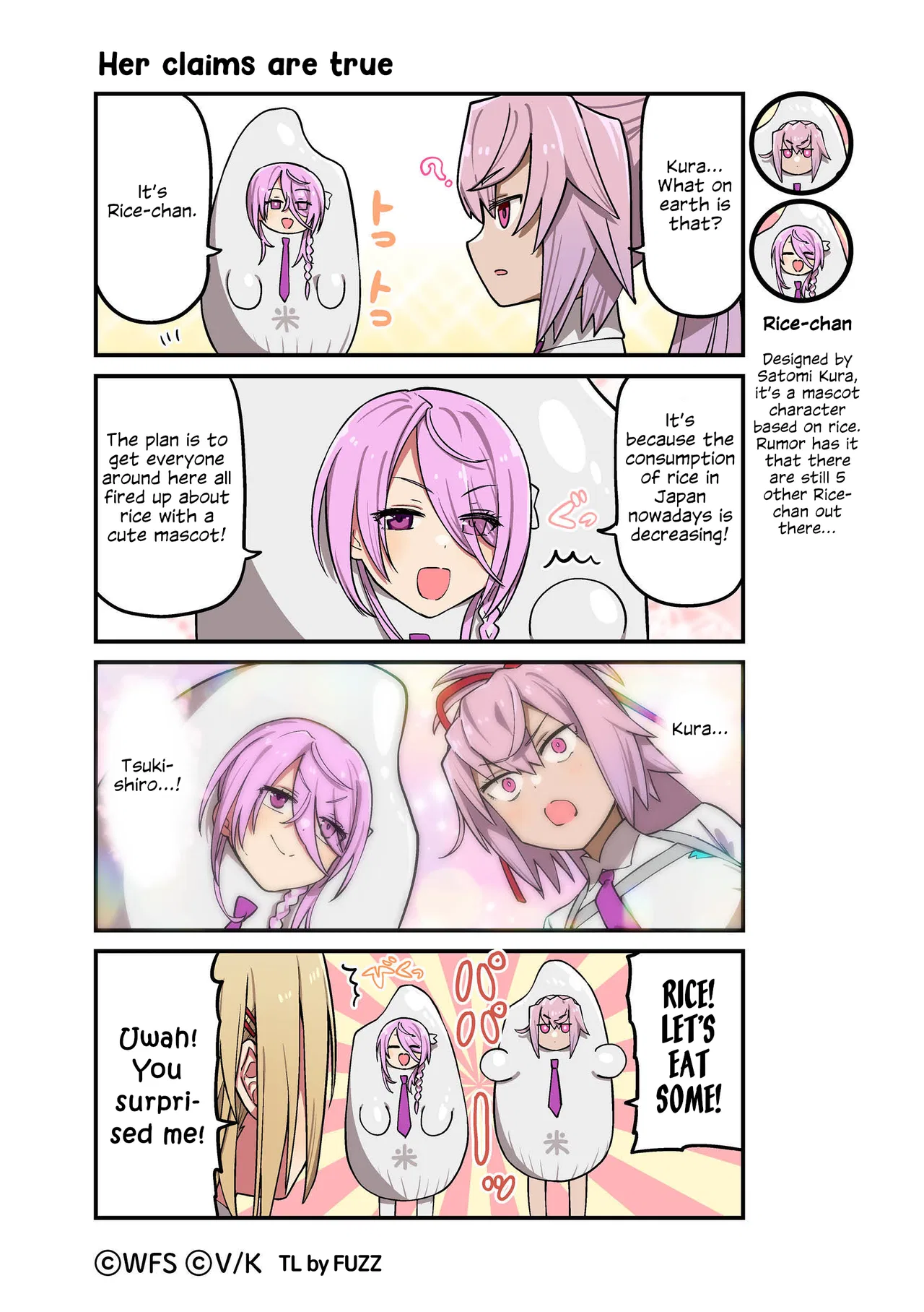 Heaven Burns Red Official 4-Koma: HBR Theater Chapter 190 – Page 1