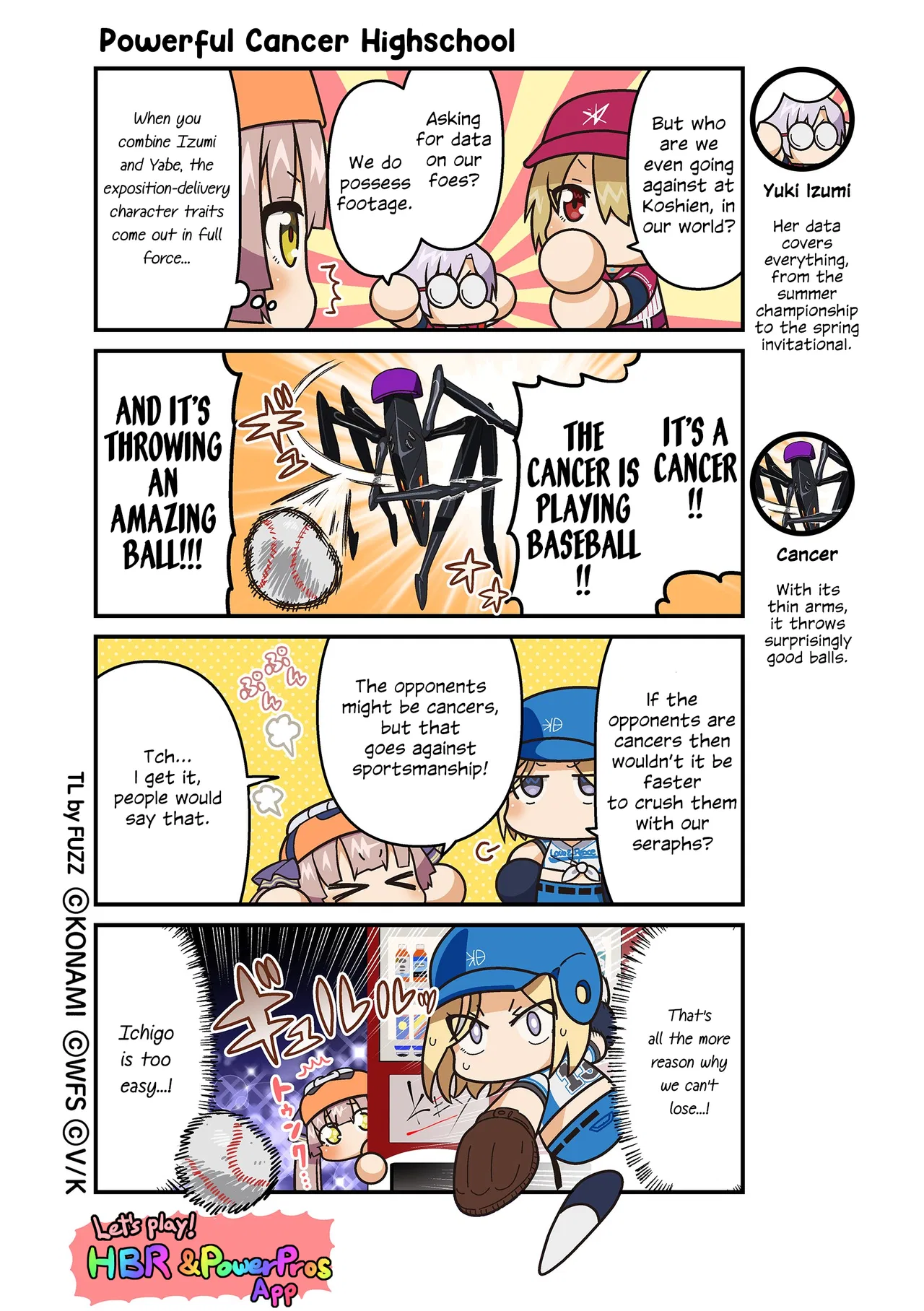 Heaven Burns Red Official 4-Koma: HBR Theater Chapter 188 – Page 1