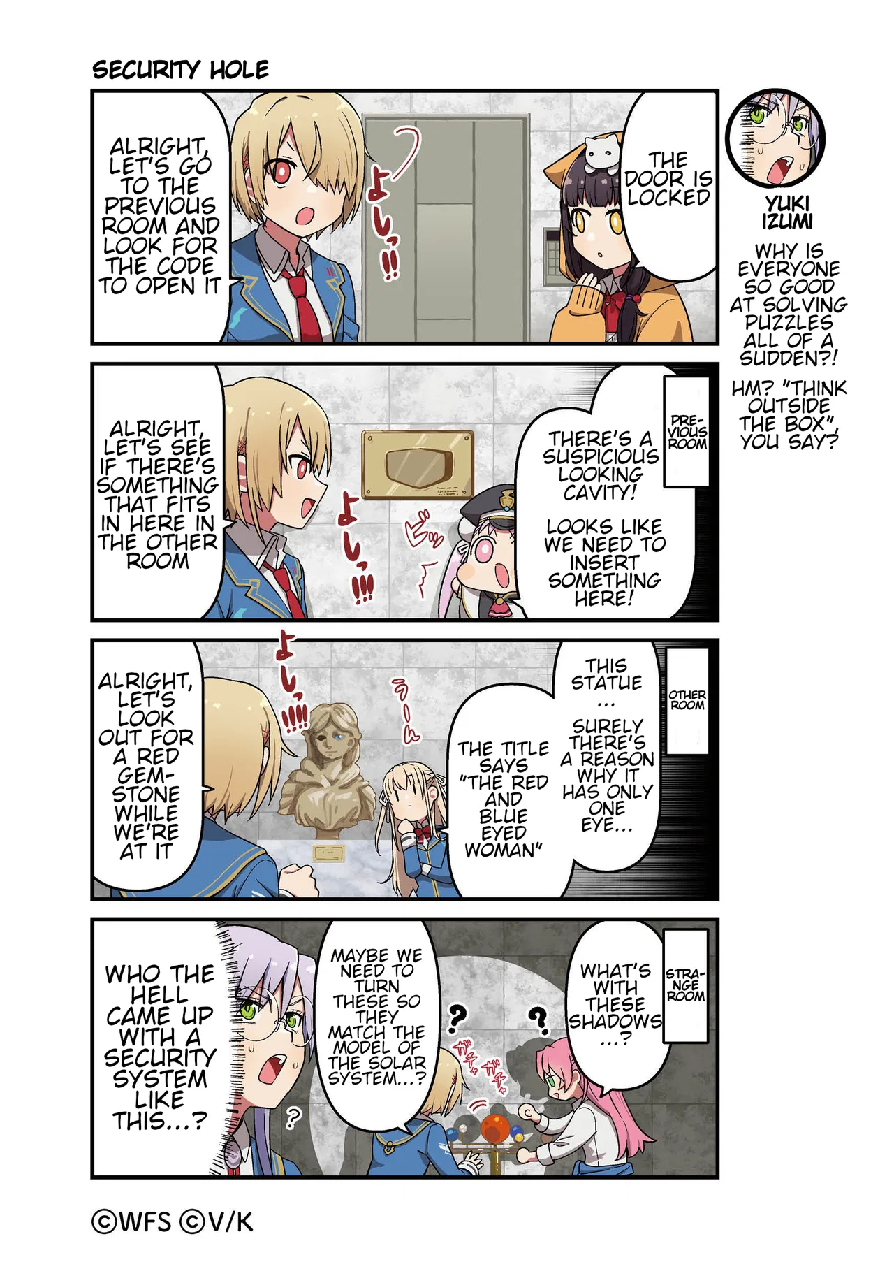 Heaven Burns Red Official 4-Koma: HBR Theater Chapter 168 – Page 1