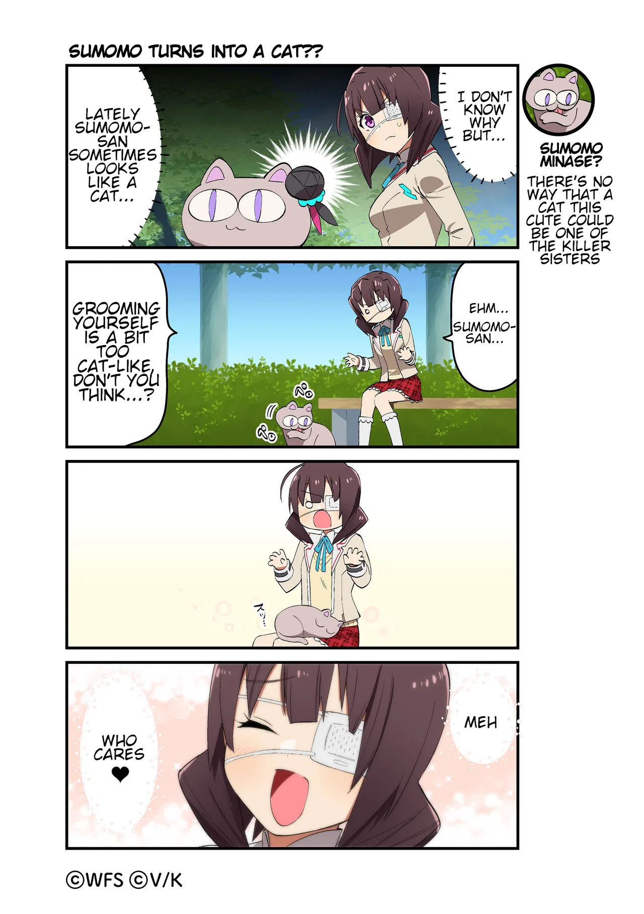 Heaven Burns Red Official 4-Koma: HBR Theater Chapter 149 – Page 1
