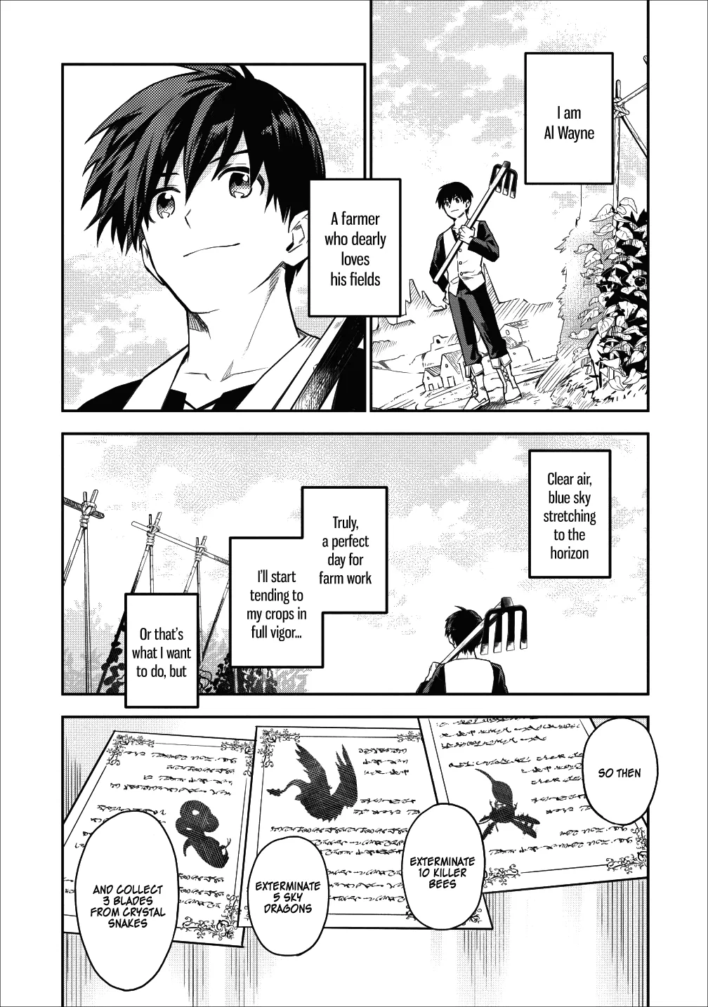 Noumin Kanren no Skill bakka Agetetara Nazeka Tsuyoku Natta. Chapter 17 – Page 1