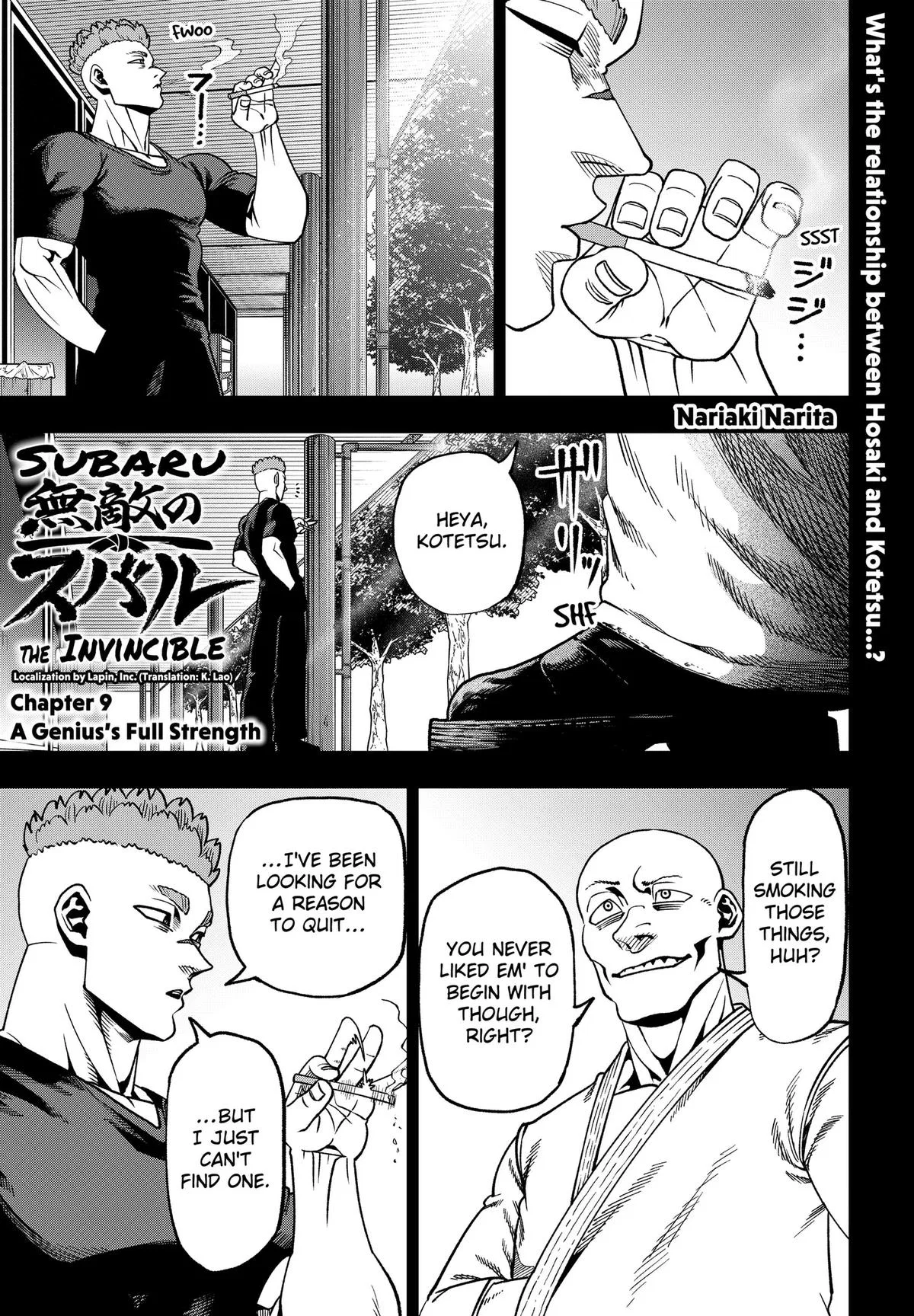 Muteki no Subaru Chapter 9 – Page 1