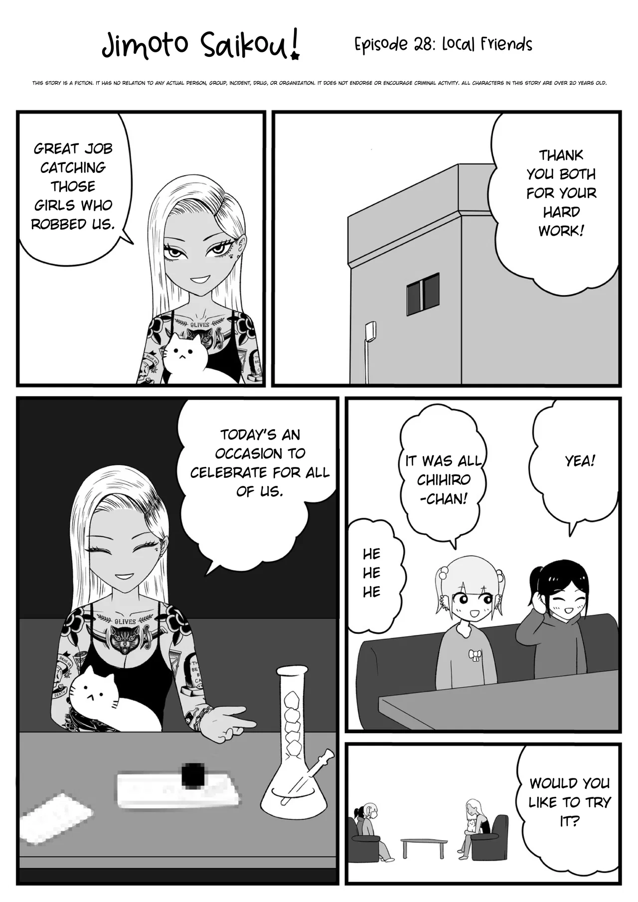 Jimoto Saikou! Chapter 28 – Page 1