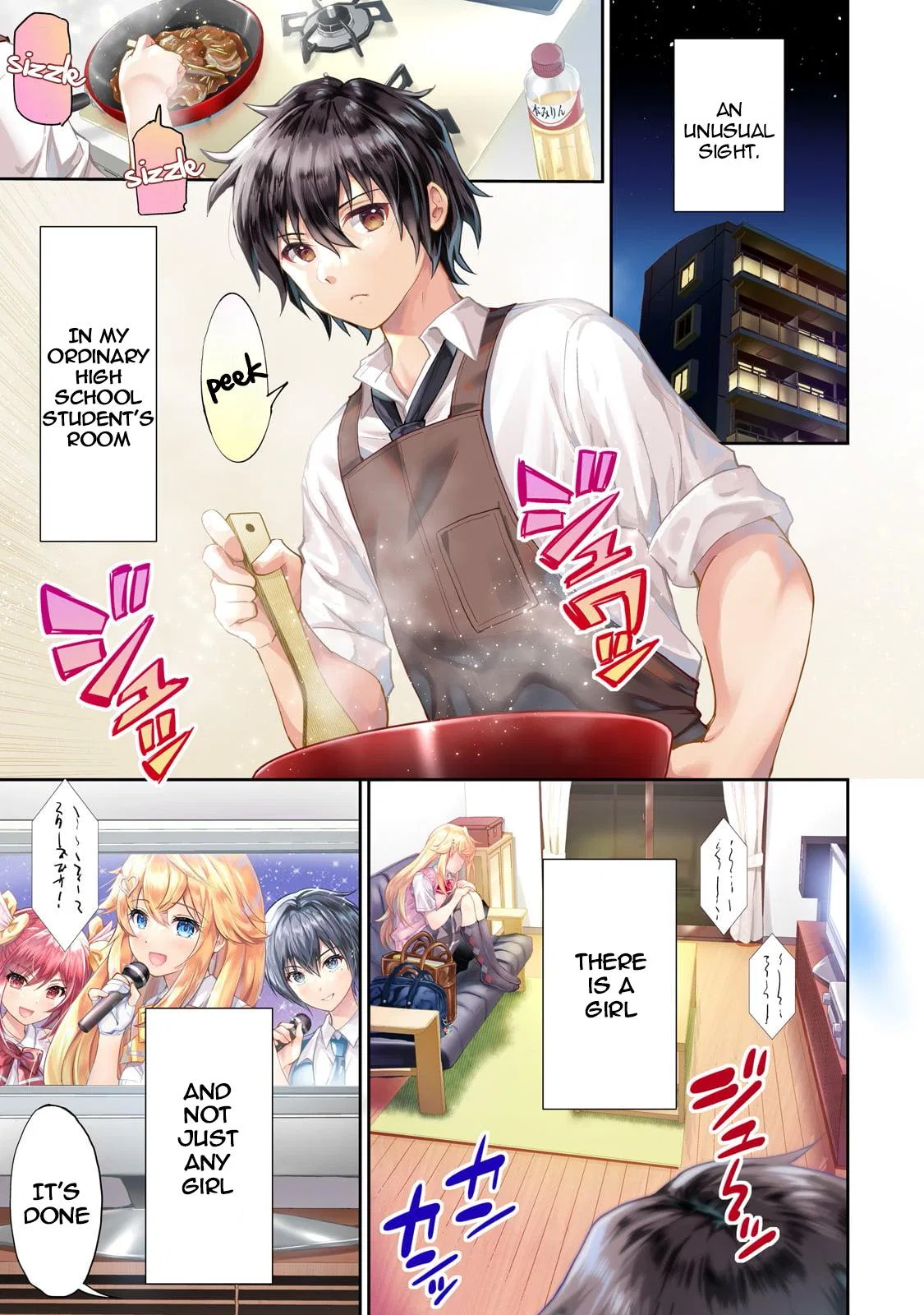 A Very Popular Idol Classmate Has Taken a Liking to Me, A Person Who Doesn’t Want to Work for my Whole Life Chapter 1 – Page 1