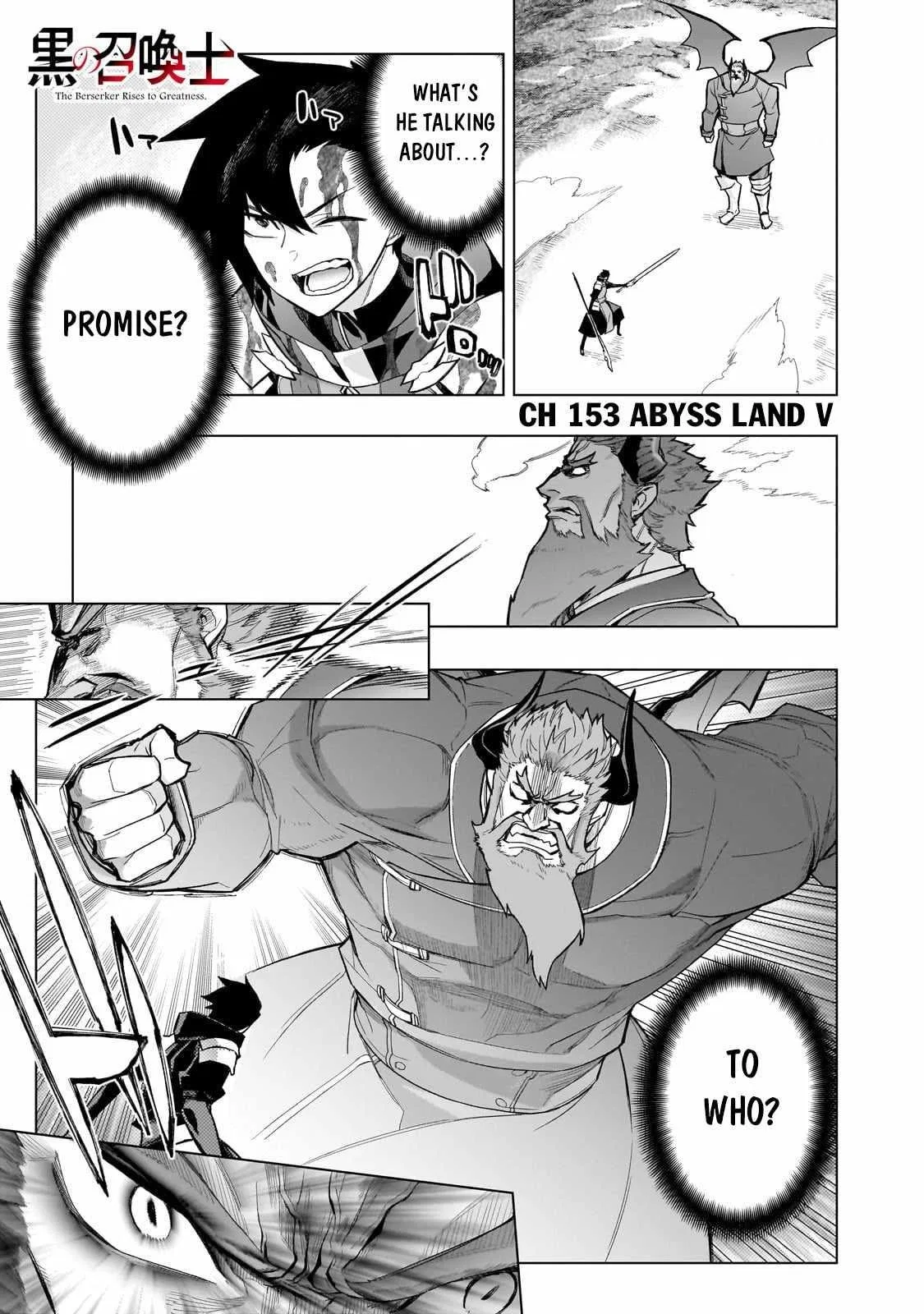 Kuro no Shoukanshi Chapter 153 – Page 1