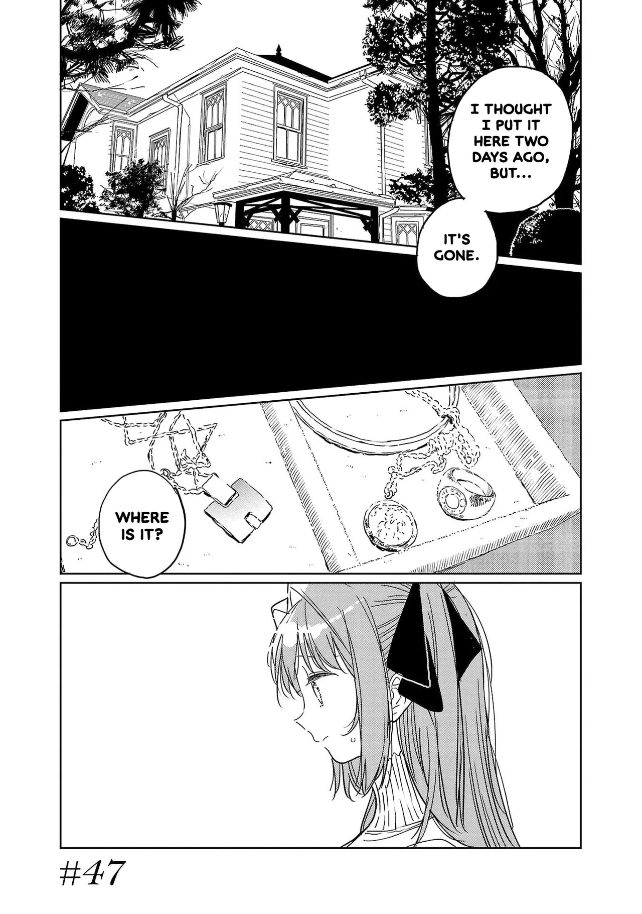 Kamiina Botan, Yoeru Sugata wa Yuri no Hana Chapter 47 – Page 1
