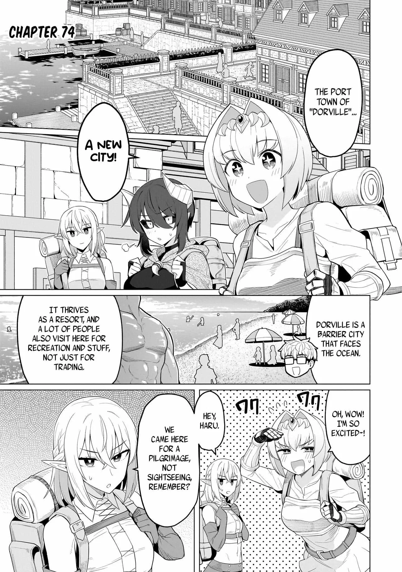 I'm dating a Dark Summoner Chapter 74 – Page 1