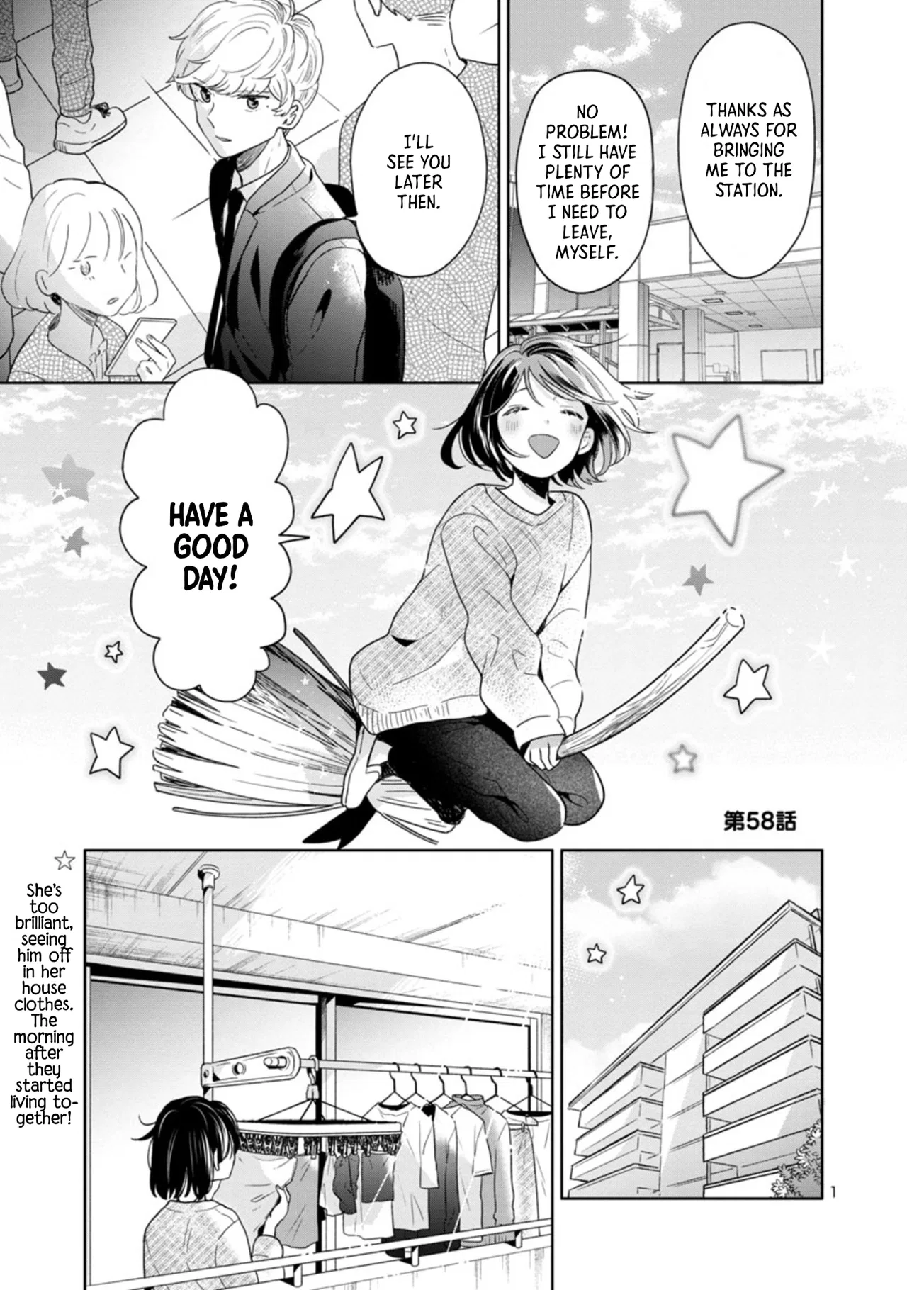 Majo-senpai Nippou Chapter 58 – Page 1