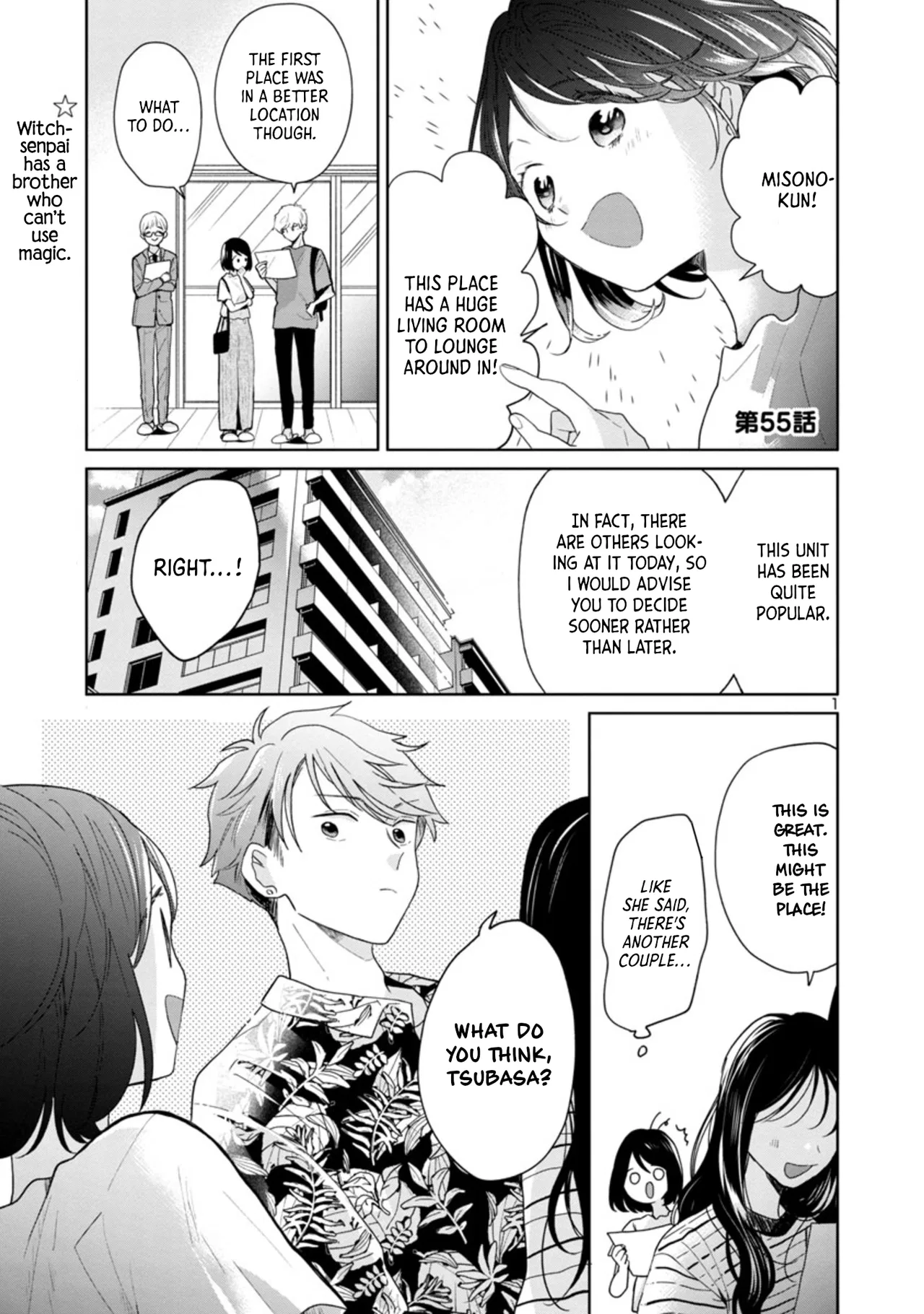 Majo-senpai Nippou Chapter 55 – Page 1
