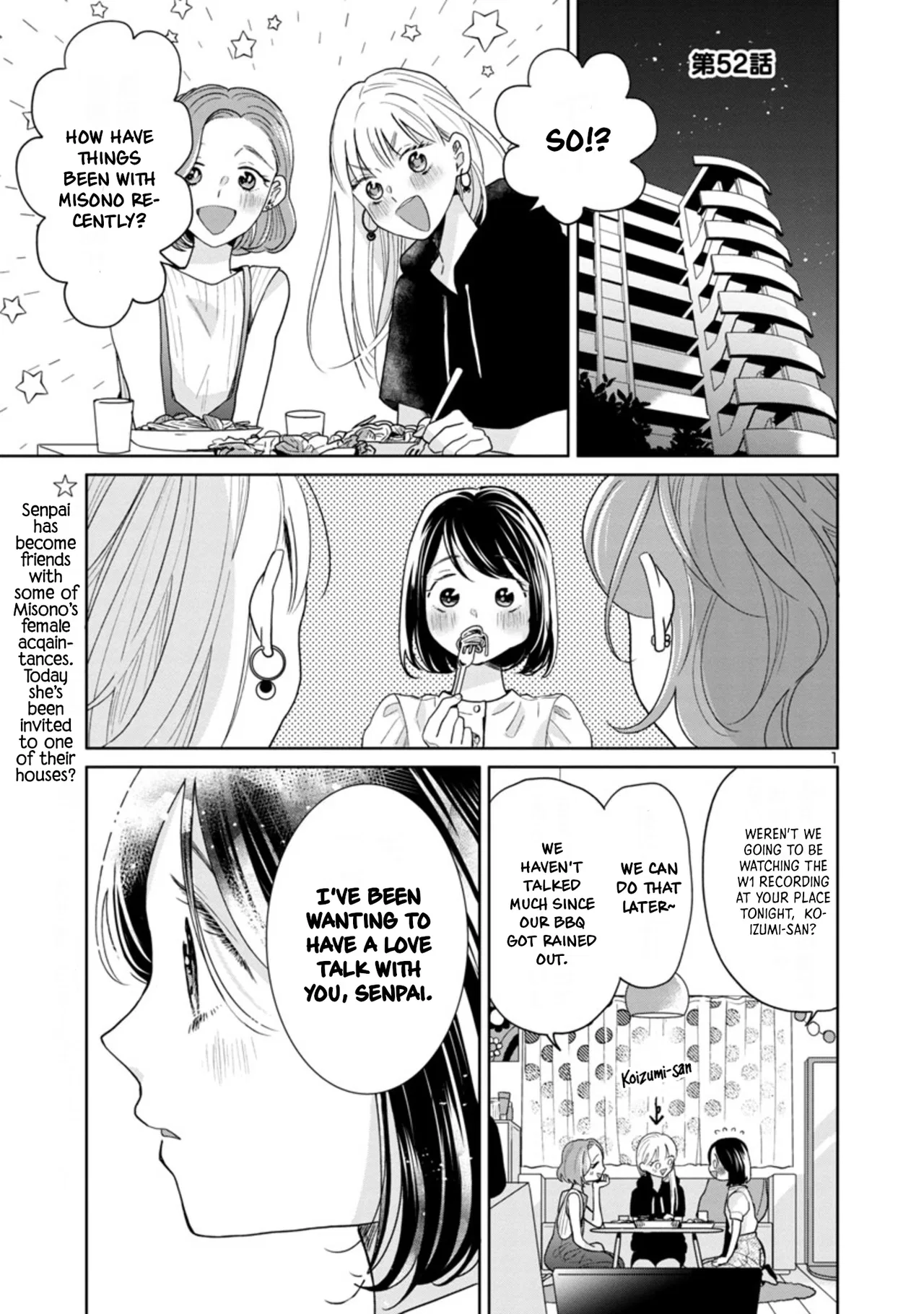 Majo-senpai Nippou Chapter 52 – Page 1