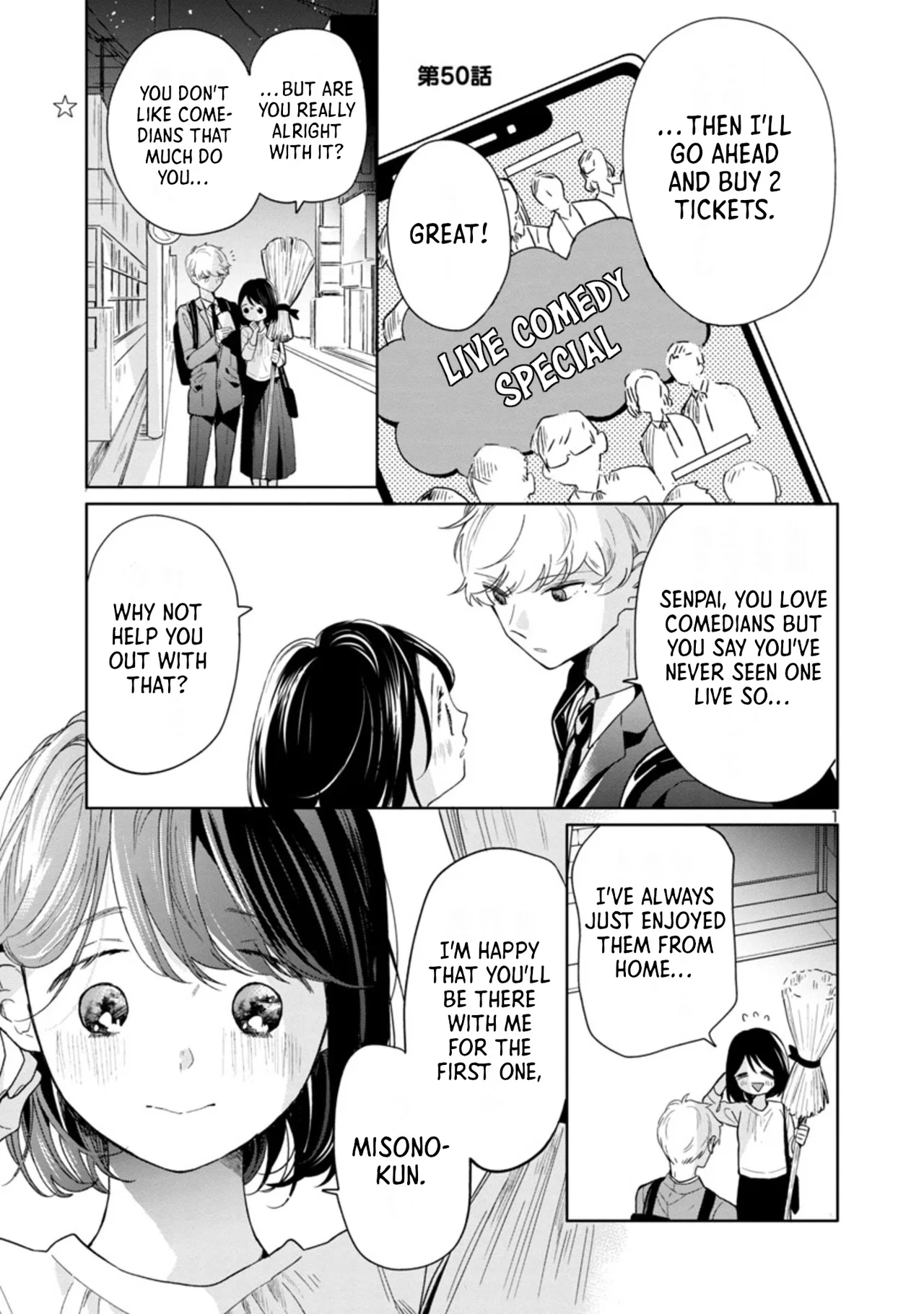 Majo-senpai Nippou Chapter 50 – Page 1
