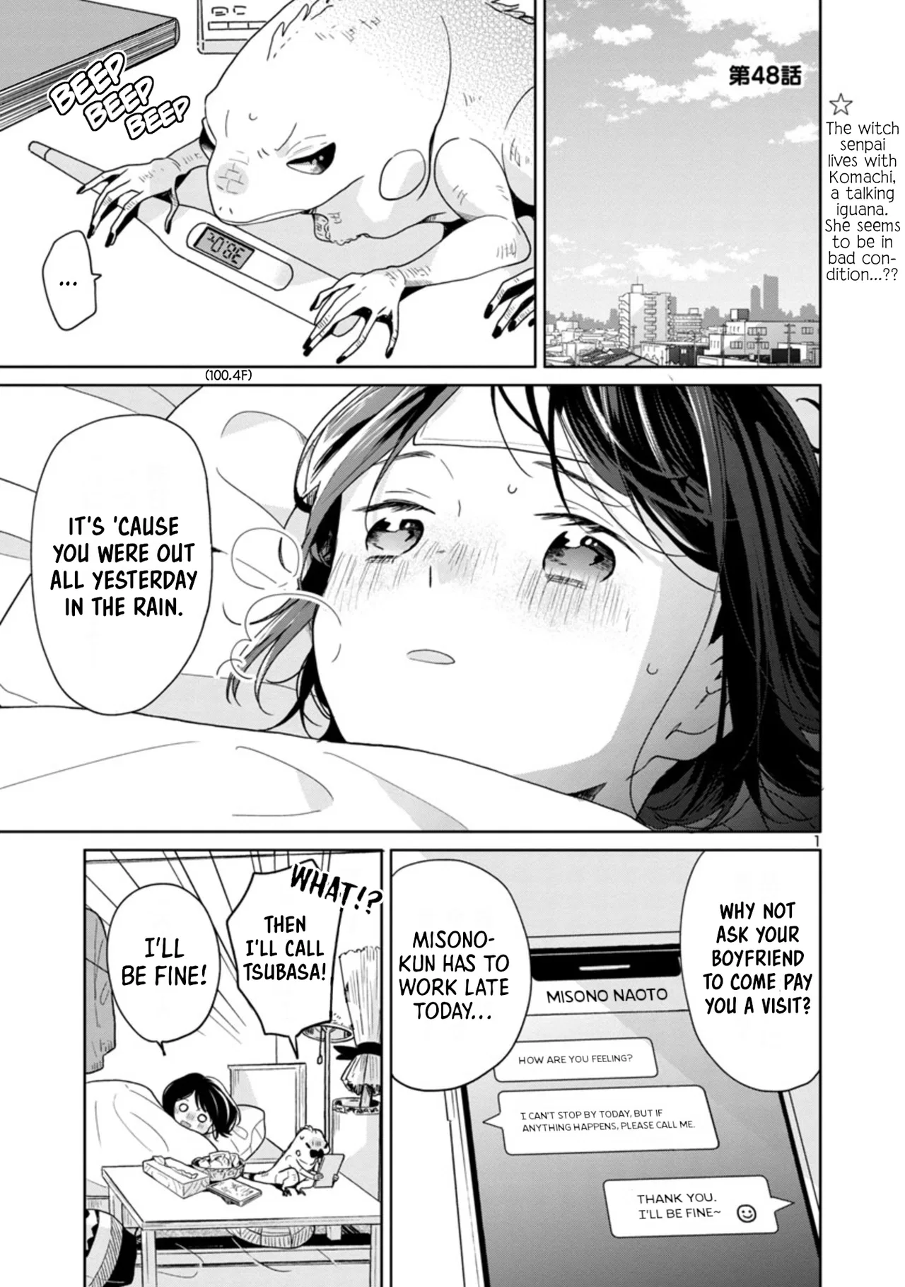 Majo-senpai Nippou Chapter 48 – Page 1