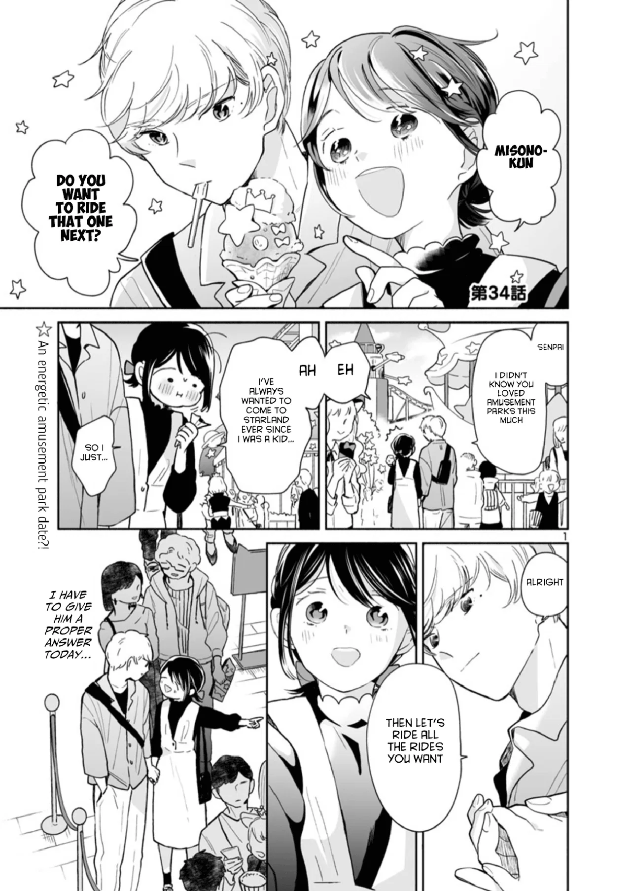 Majo-senpai Nippou Chapter 34 – Page 1