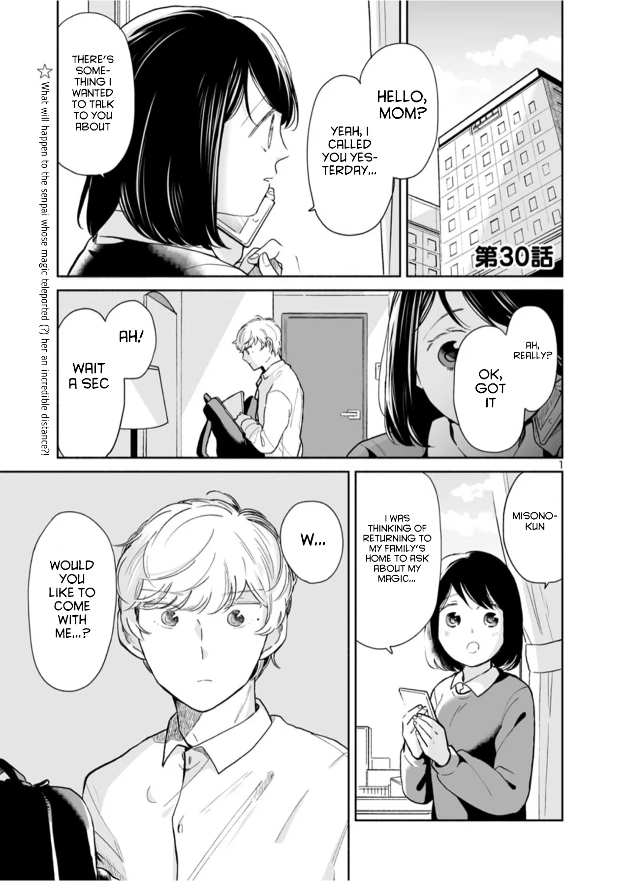 Majo-senpai Nippou Chapter 30 – Page 1