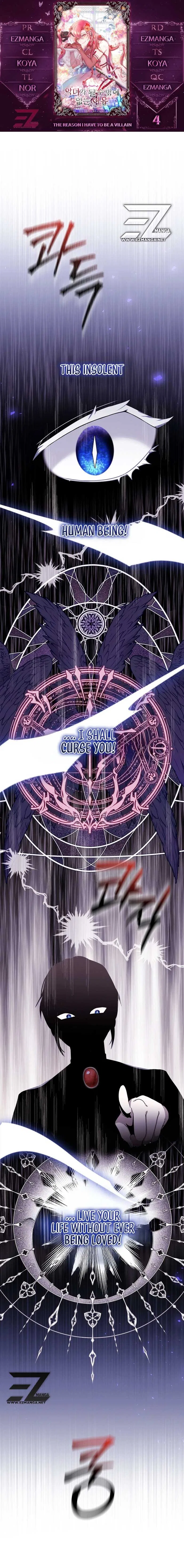 The Reason I Have to Be a Villain Chapter 4 – Page 1