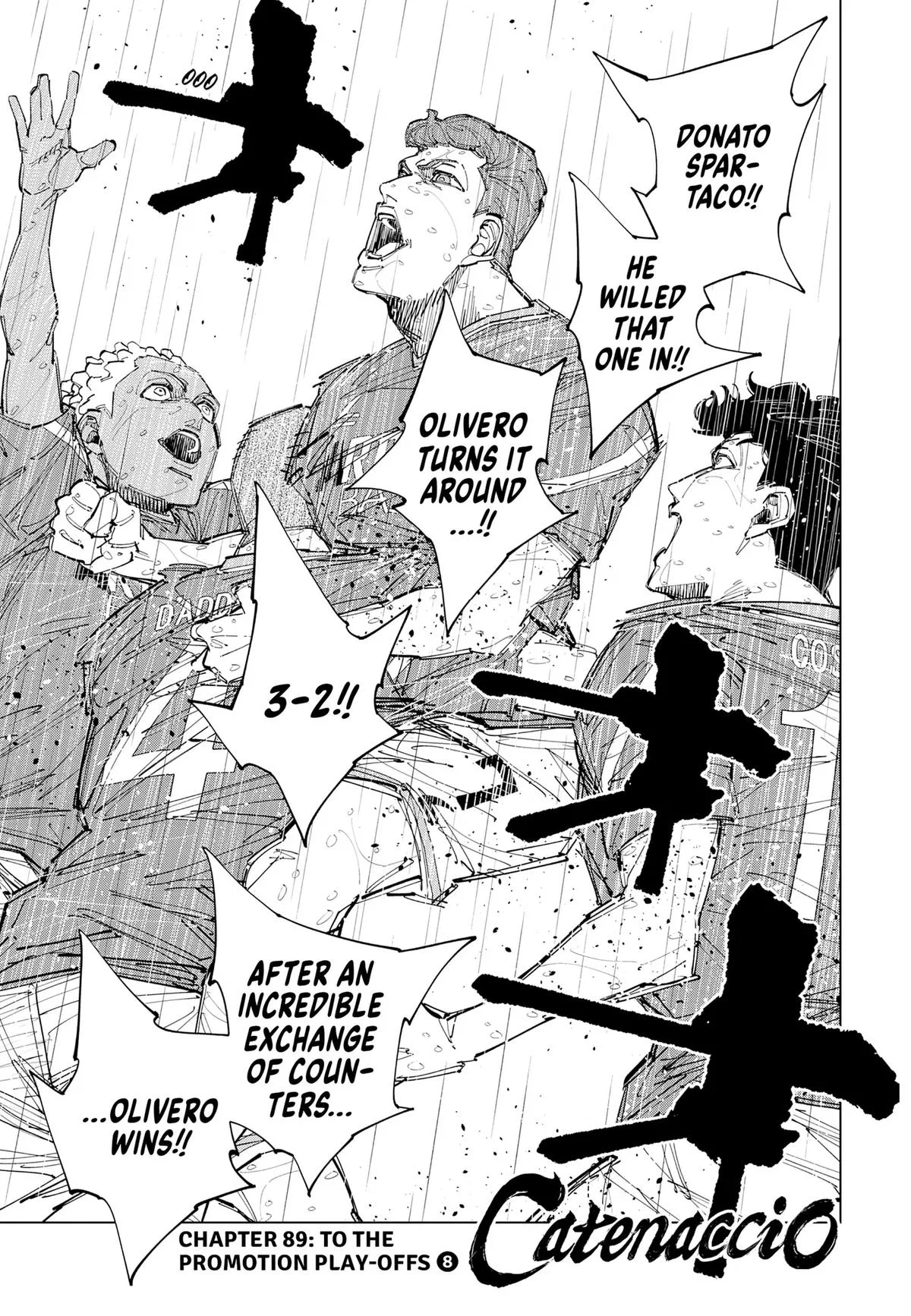 Catenaccio Chapter 89 – Page 1