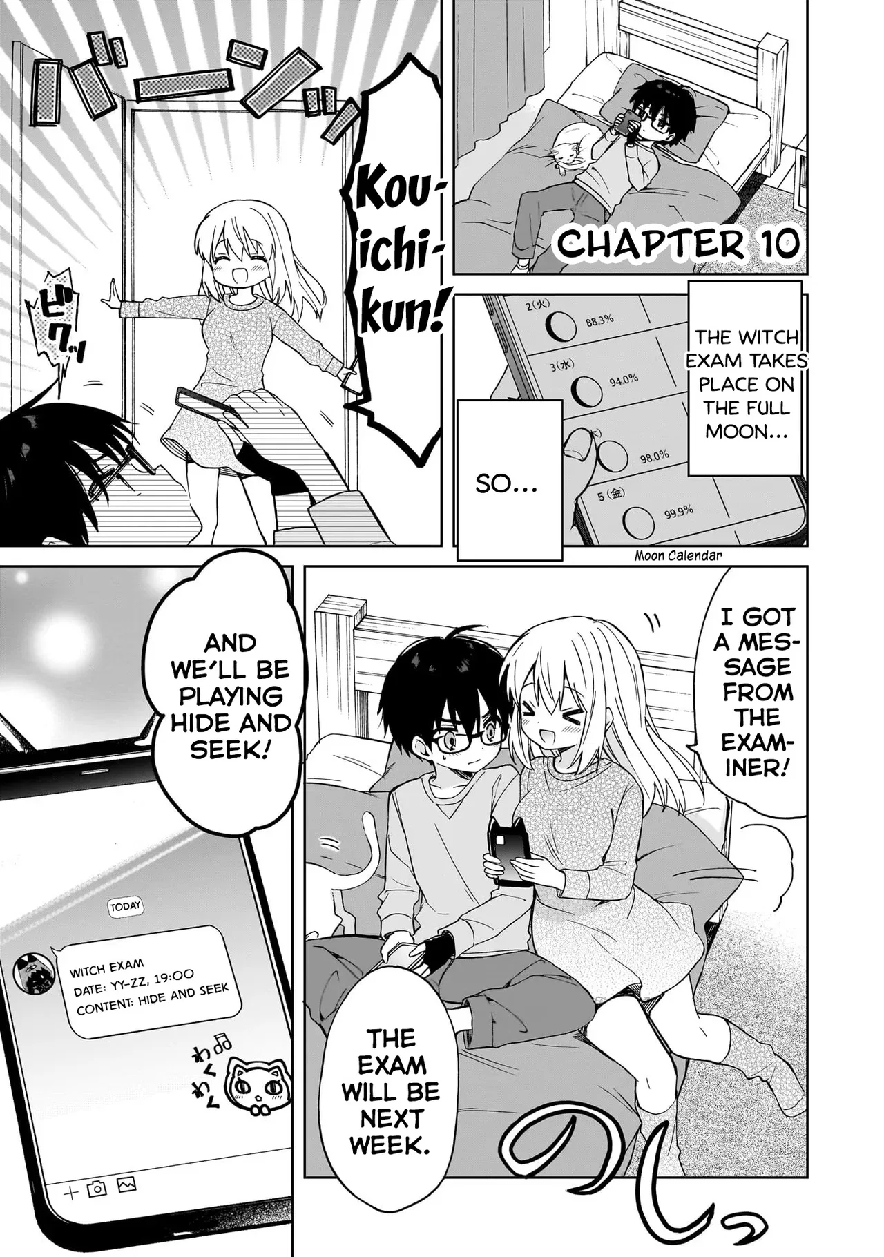 Majo wa Mangetsu ni Saku Chapter 10 – Page 1