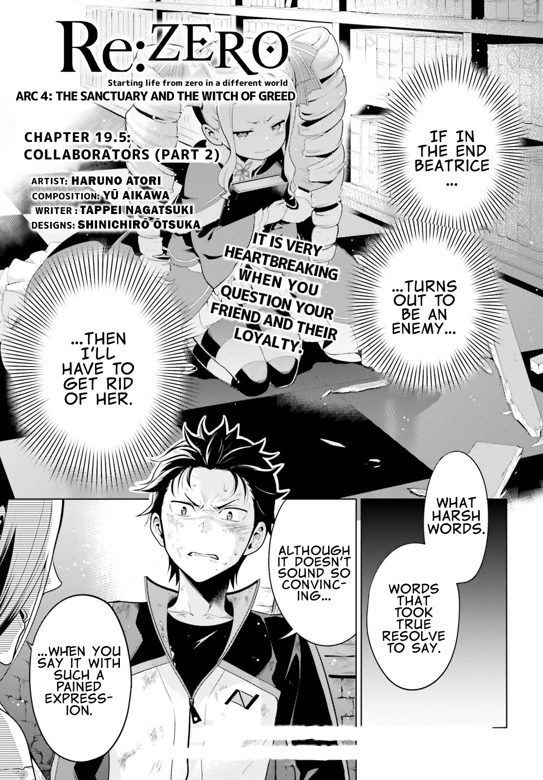 Re:Zero kara Hajimeru Isekai Seikatsu: Dai 4-shou—Seiiki to Gouyoku no Majo Chapter 19.2 – Page 1