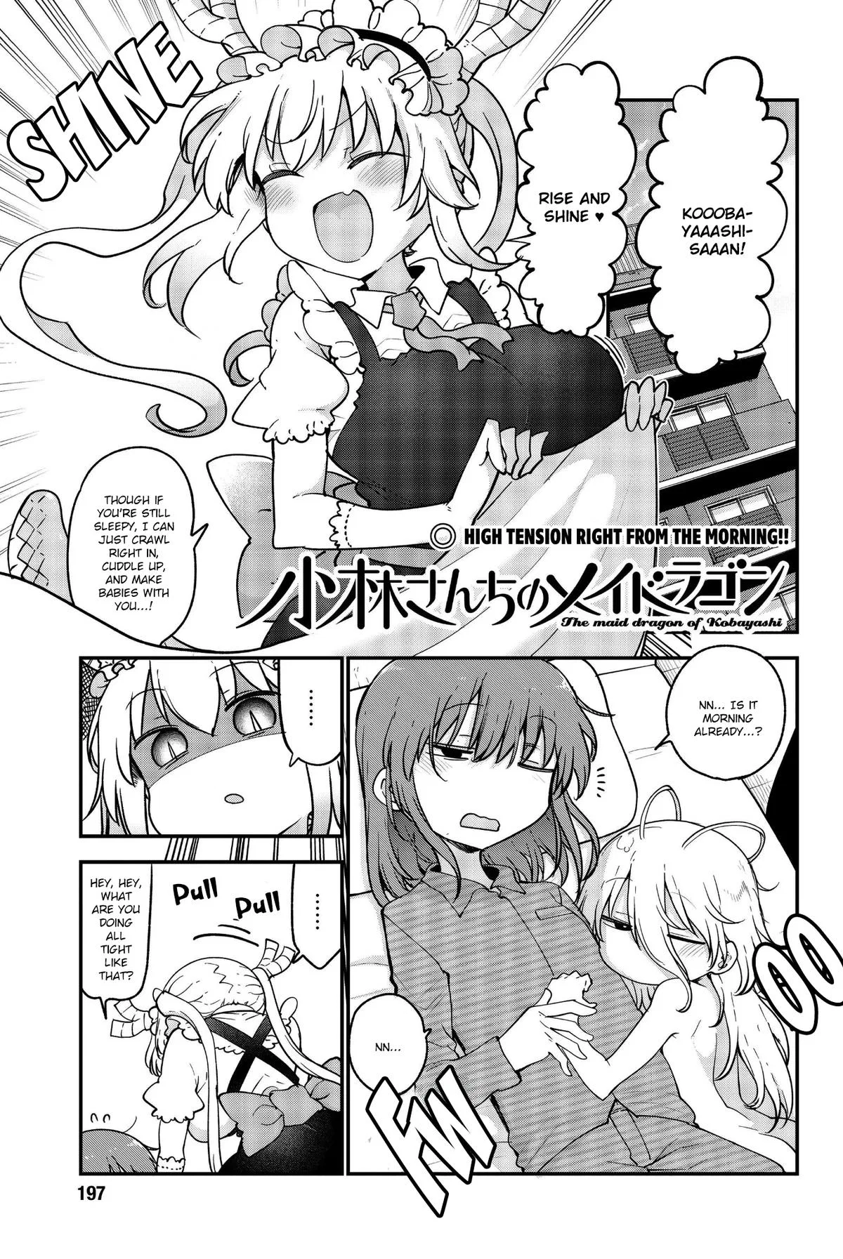 Anime – Miss Kobayashi’s Dragon Maid Chapter 191 – Page 1