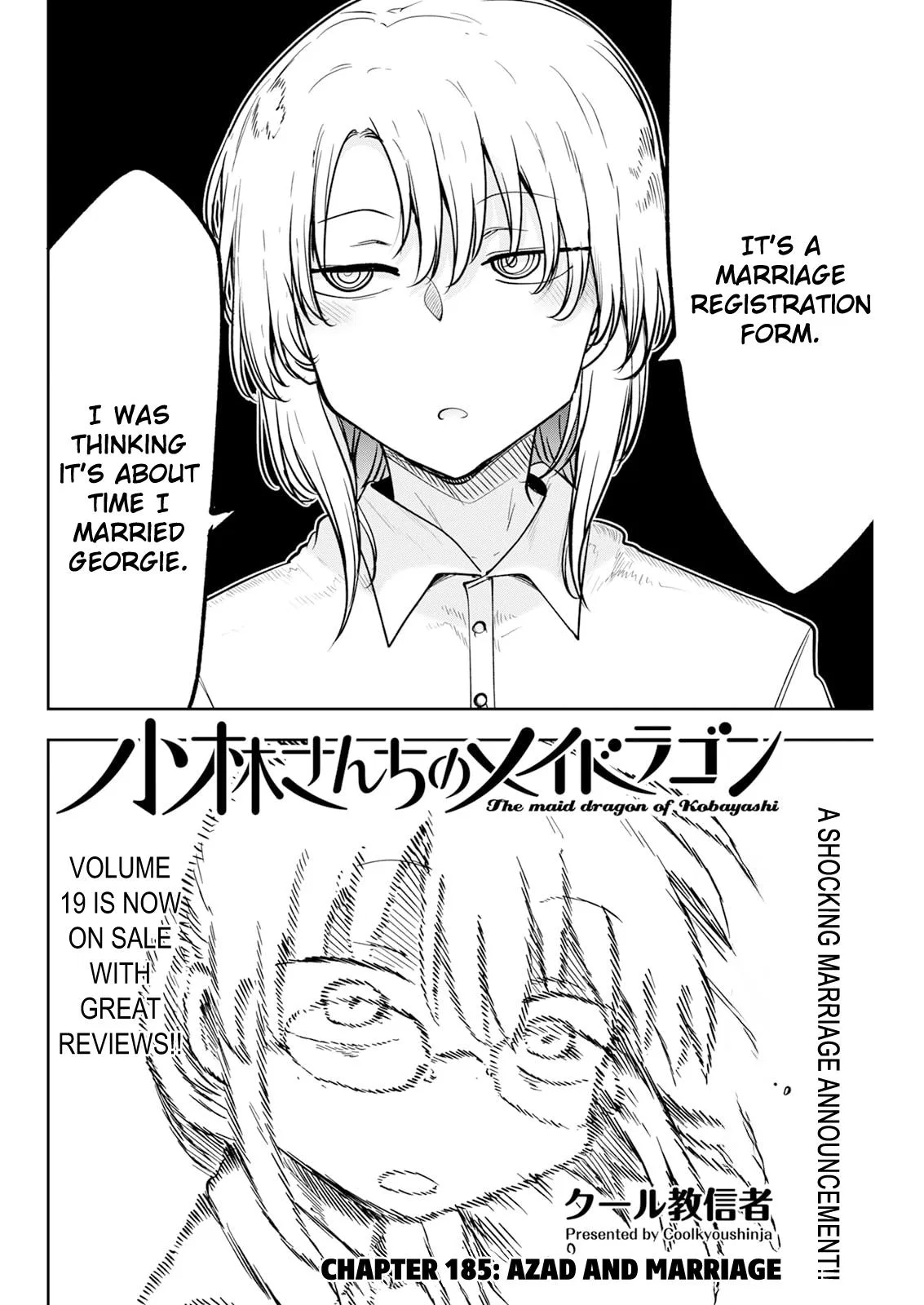 Anime – Miss Kobayashi’s Dragon Maid Chapter 185 – Page 2
