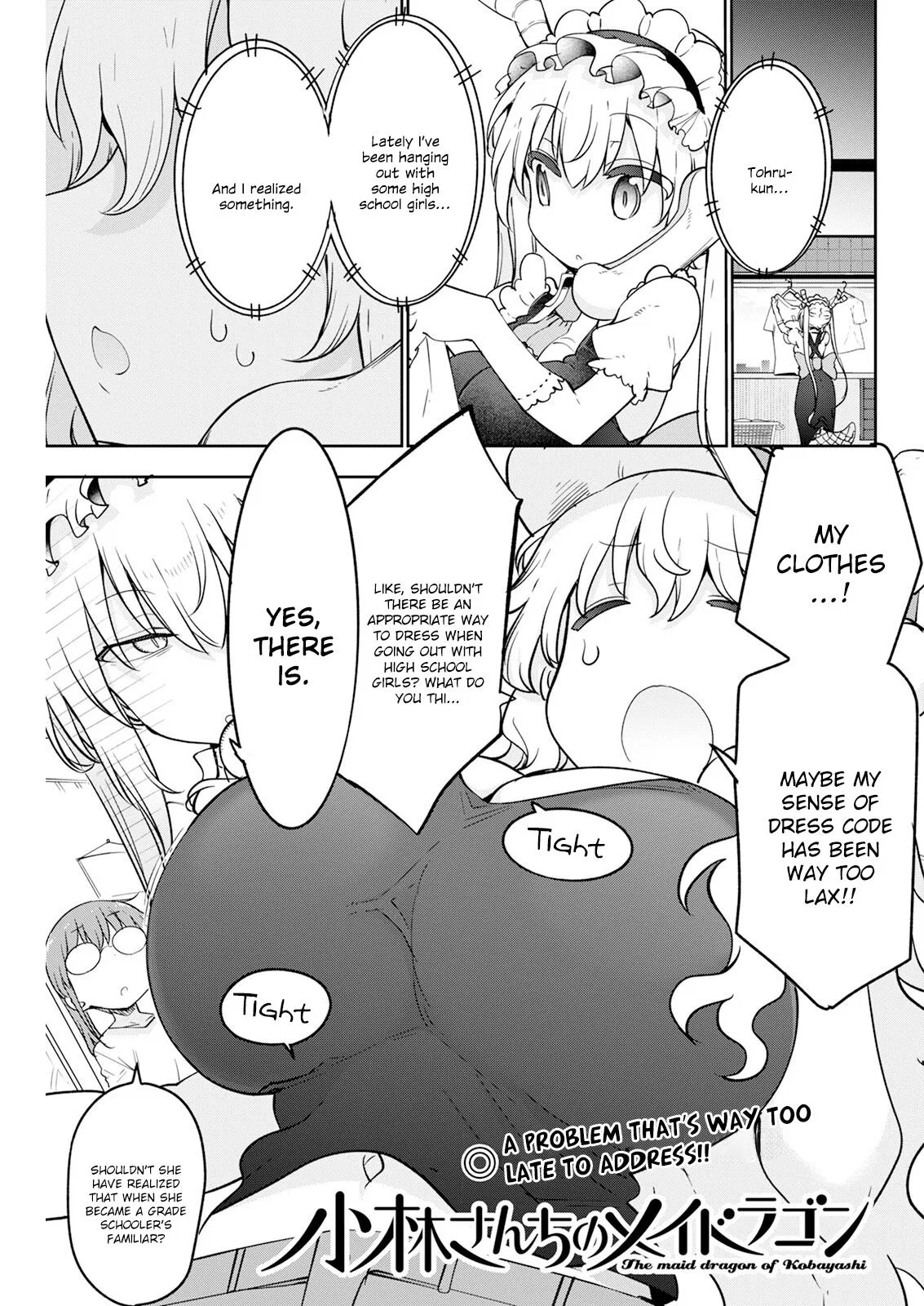 Anime – Miss Kobayashi’s Dragon Maid Chapter 184 – Page 1