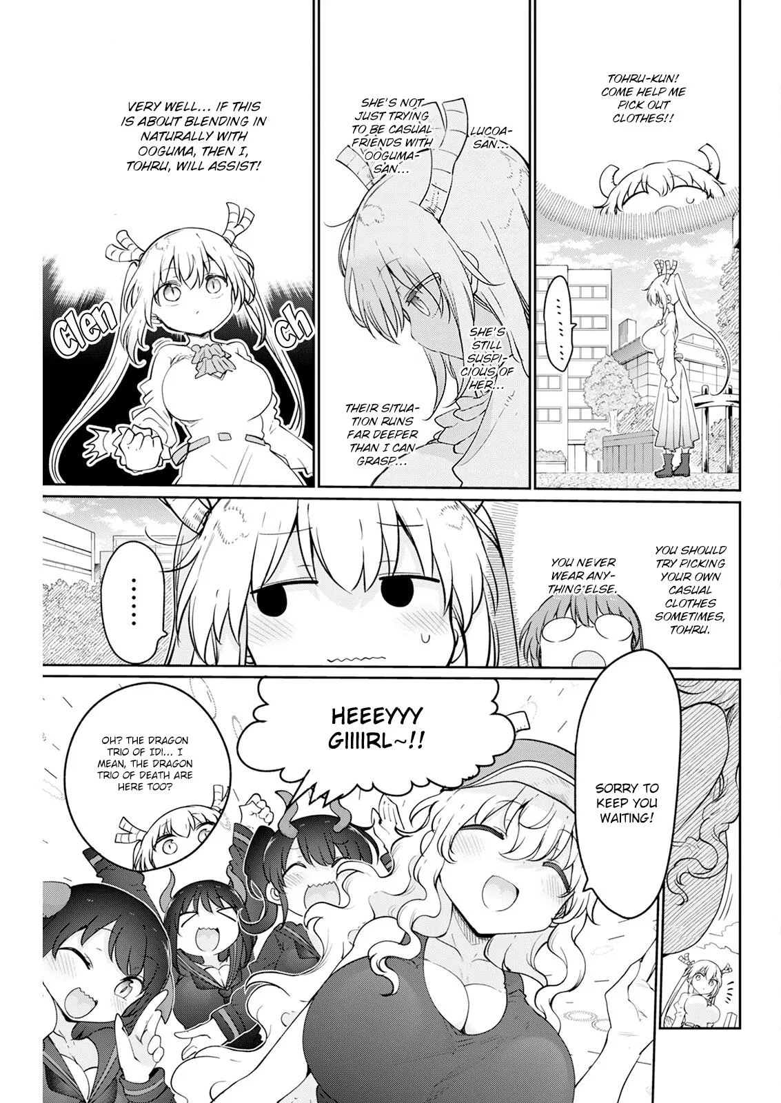 Anime – Miss Kobayashi’s Dragon Maid Chapter 184 – Page 3