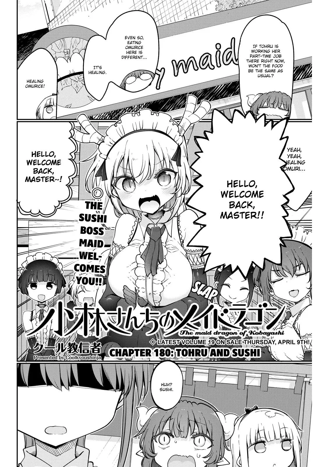 Anime – Miss Kobayashi’s Dragon Maid Chapter 180 – Page 2