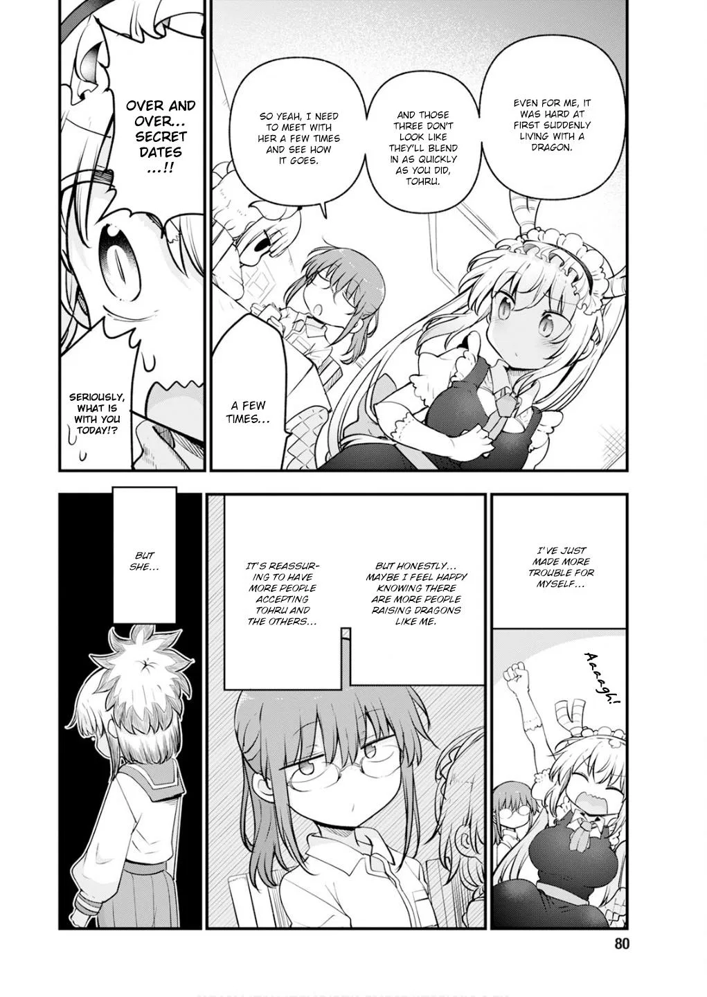 Anime – Miss Kobayashi’s Dragon Maid Chapter 168 – Page 4