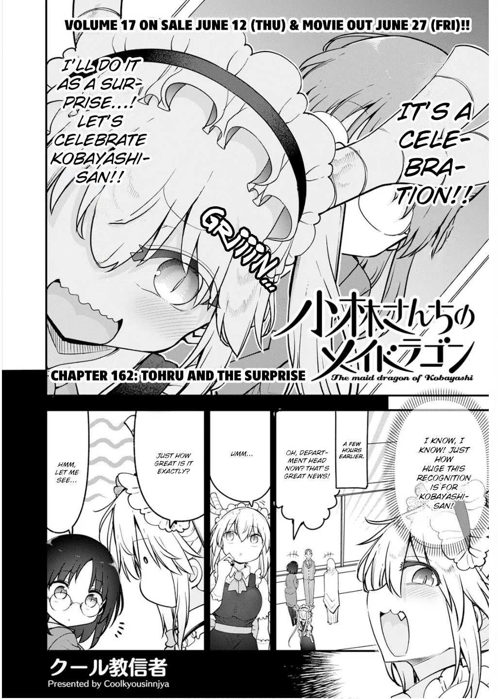 Anime – Miss Kobayashi’s Dragon Maid Chapter 162 – Page 2