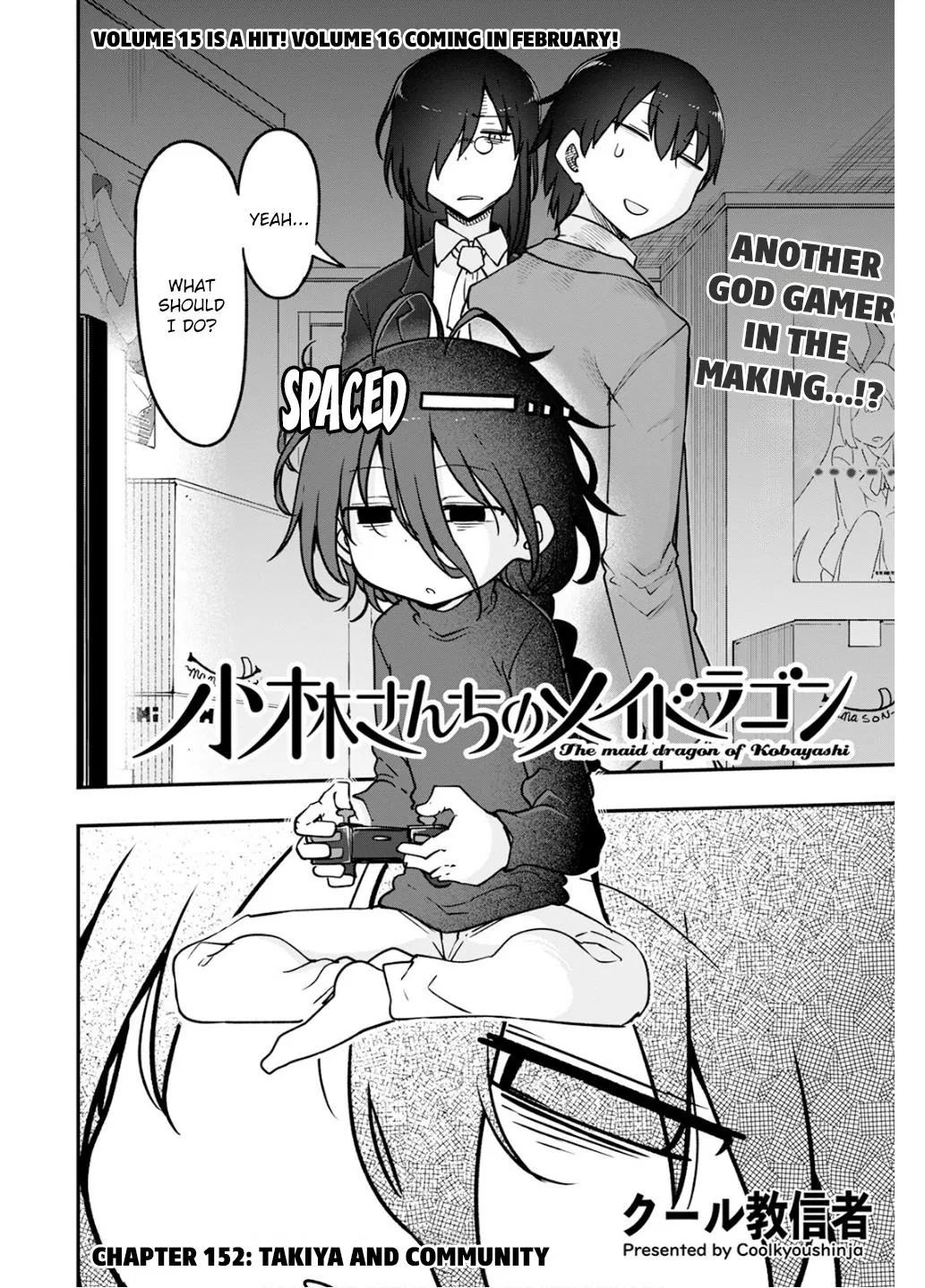 Anime – Miss Kobayashi’s Dragon Maid Chapter 152 – Page 2