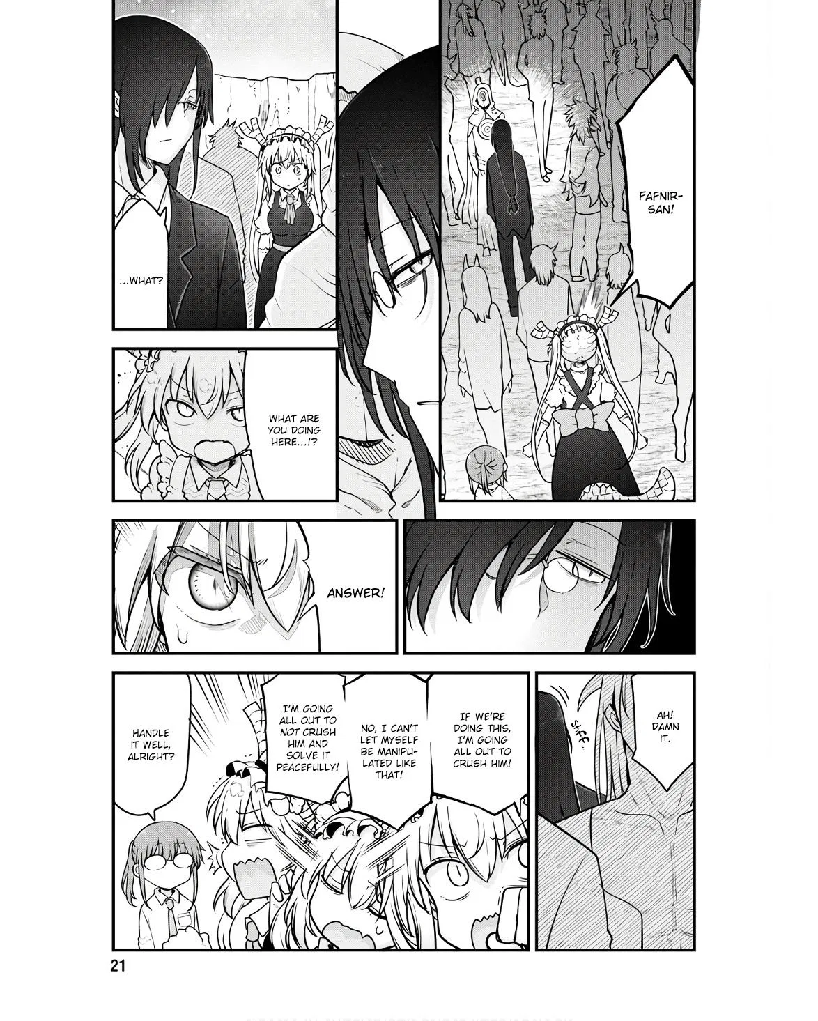 Anime – Miss Kobayashi’s Dragon Maid Chapter 142 – Page 7