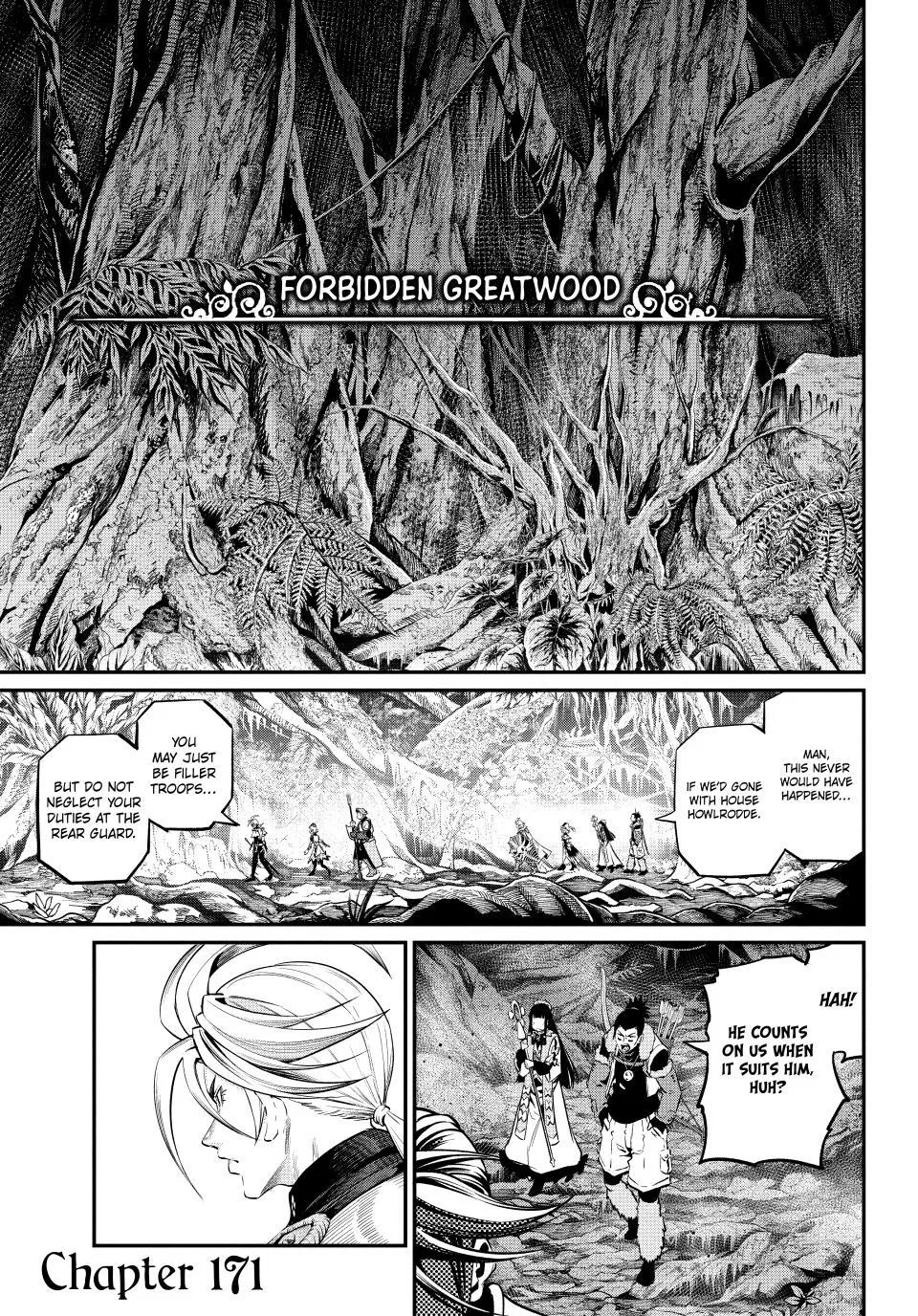 Anime – The Exiled Heavy Knight Knows How to Game the System Chapter 171 – Page 1