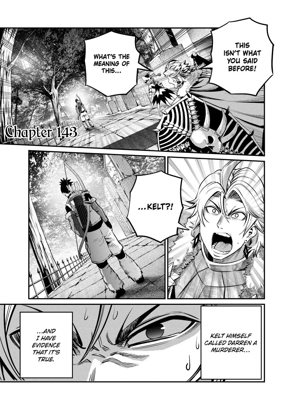 Anime – The Exiled Heavy Knight Knows How to Game the System Chapter 143 – Page 1