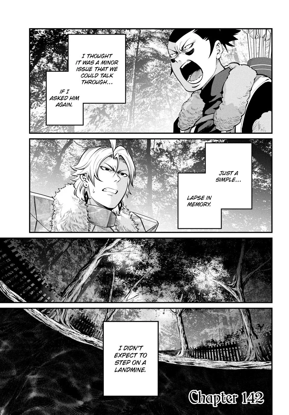 Anime – The Exiled Heavy Knight Knows How to Game the System Chapter 142 – Page 1