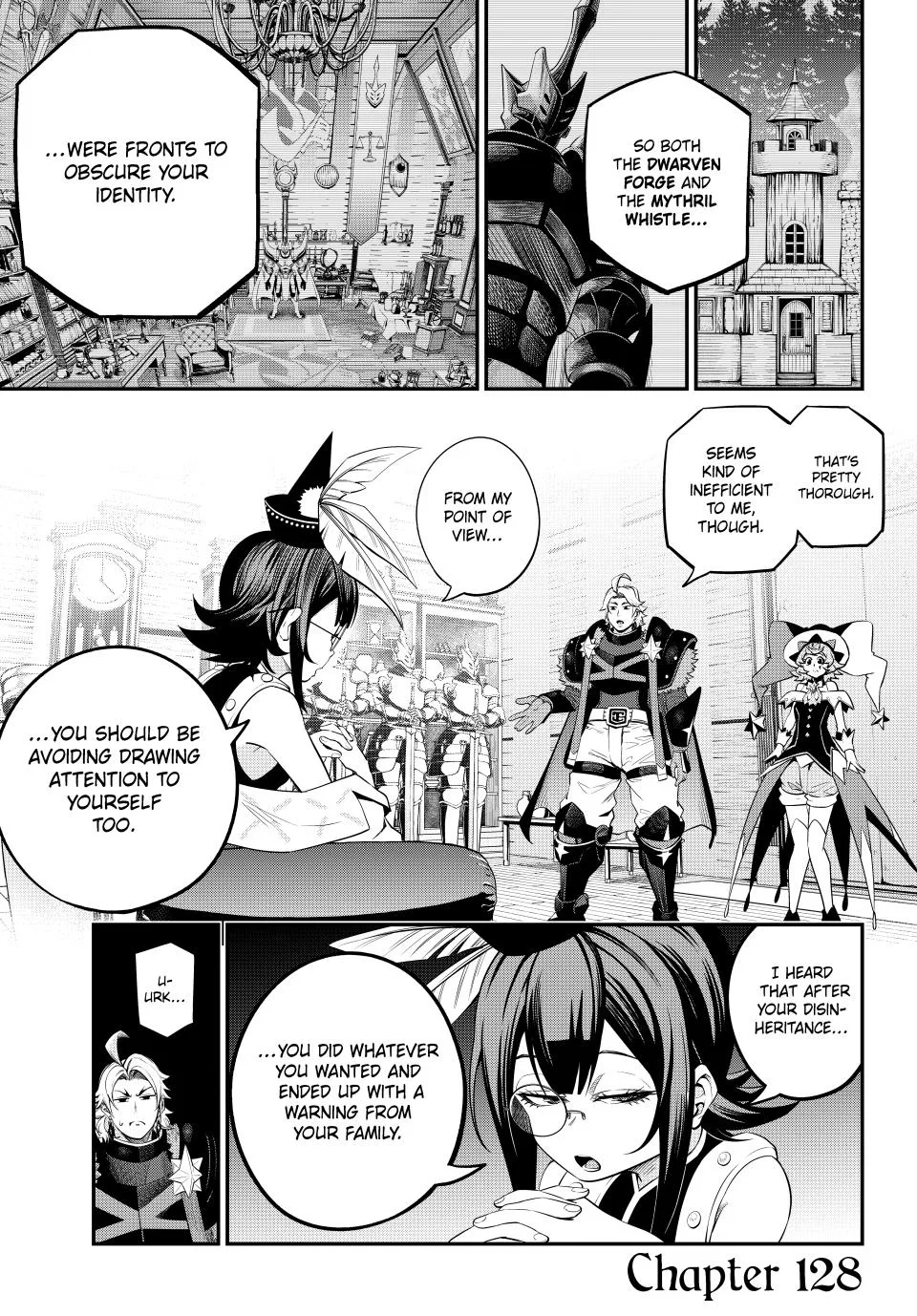 Anime – The Exiled Heavy Knight Knows How to Game the System Chapter 128 – Page 1