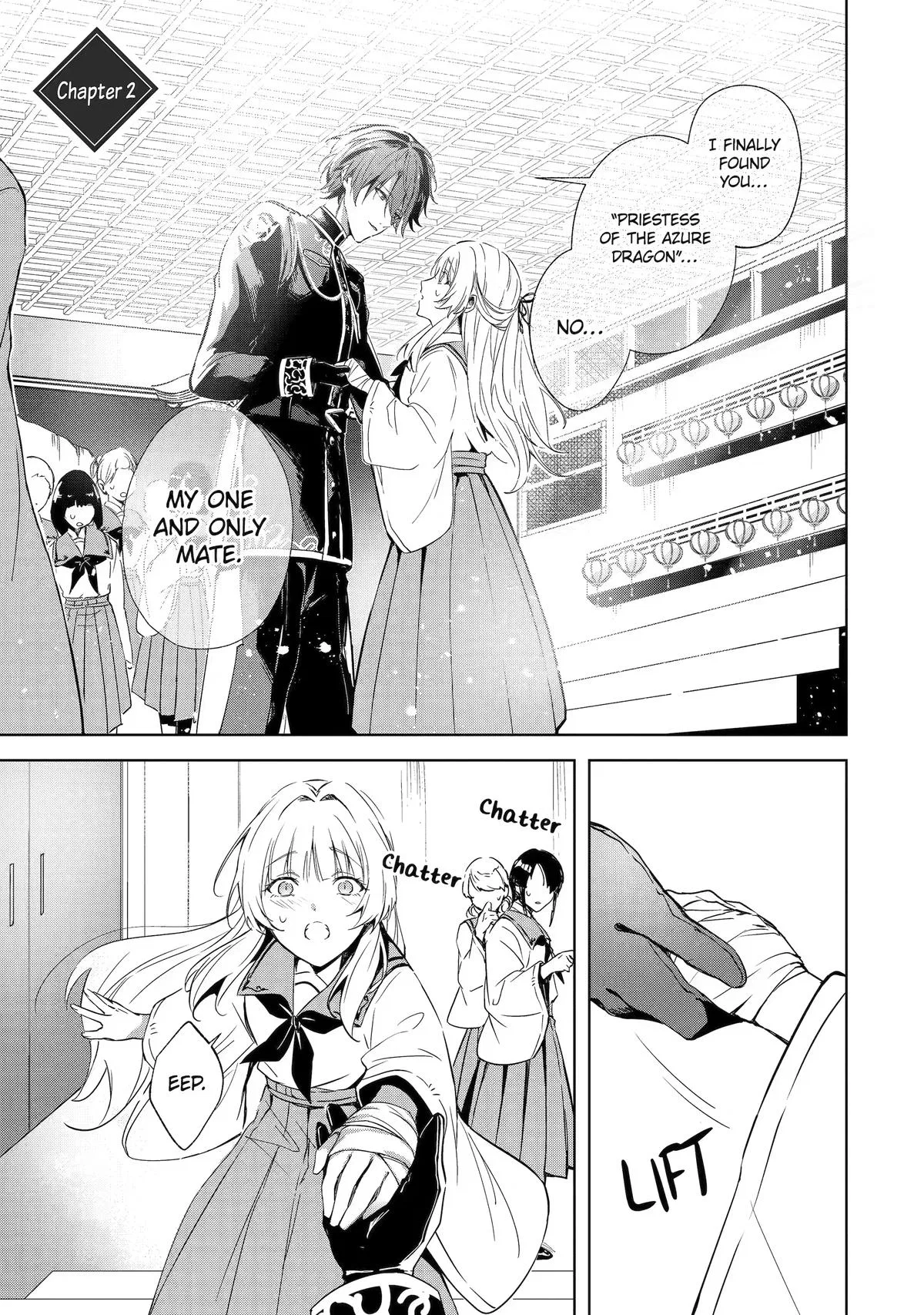 The Dragon's Sacrificial Bride: A Cursed Girl Beloved as a Soulmate Chapter 2 – Page 1