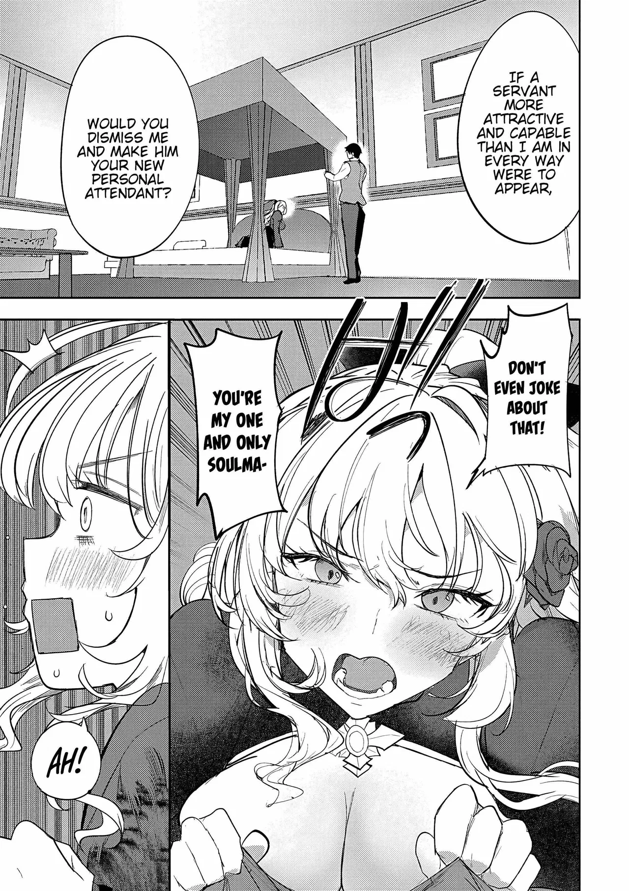 Hyouketsu Reijou-sama wo Follow Shitara, Mechamecha Dekiai Sareteshimatta Ken Chapter 5 – Page 1