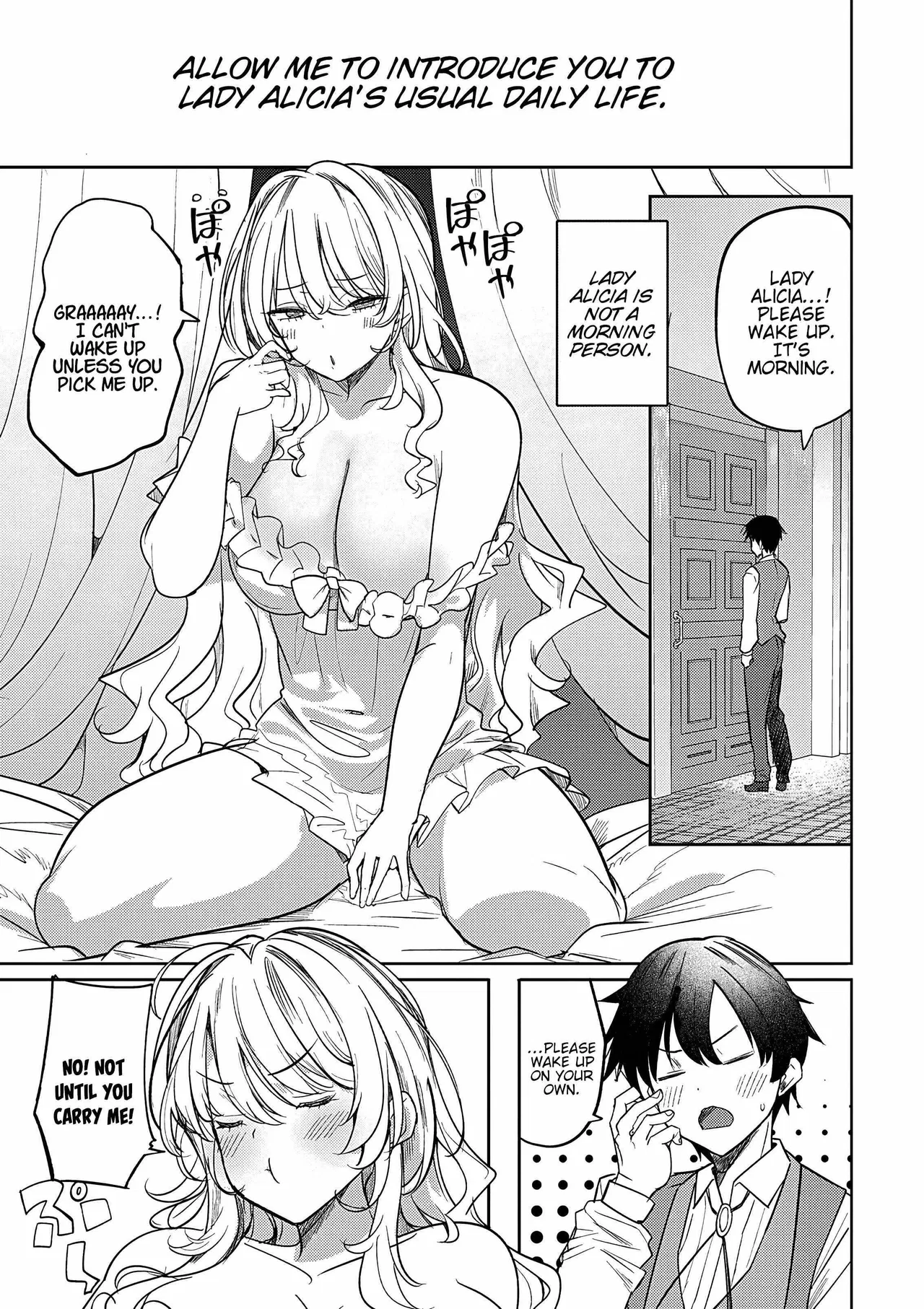 Hyouketsu Reijou-sama wo Follow Shitara, Mechamecha Dekiai Sareteshimatta Ken Chapter 4 – Page 1