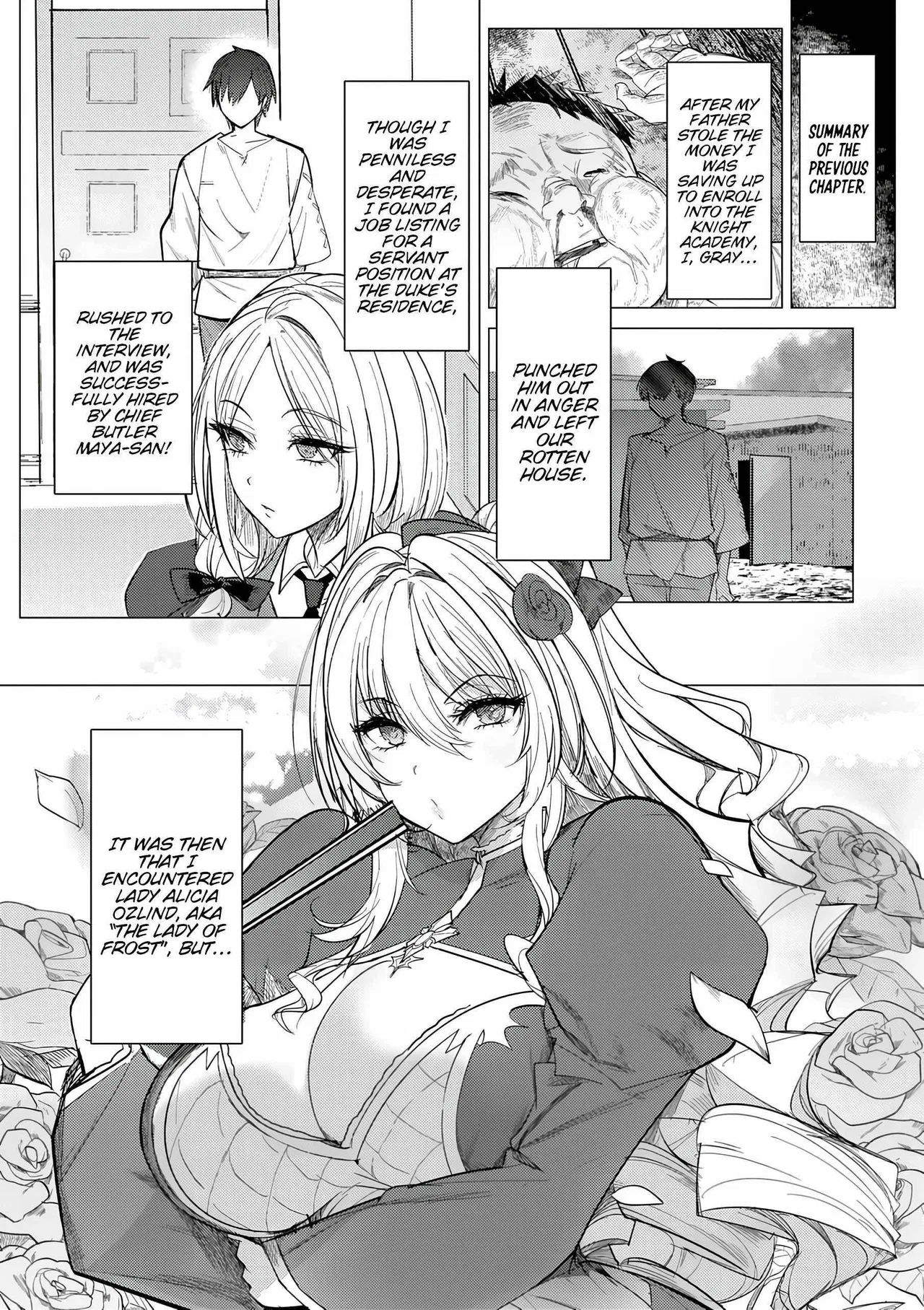 Hyouketsu Reijou-sama wo Follow Shitara, Mechamecha Dekiai Sareteshimatta Ken Chapter 2 – Page 1