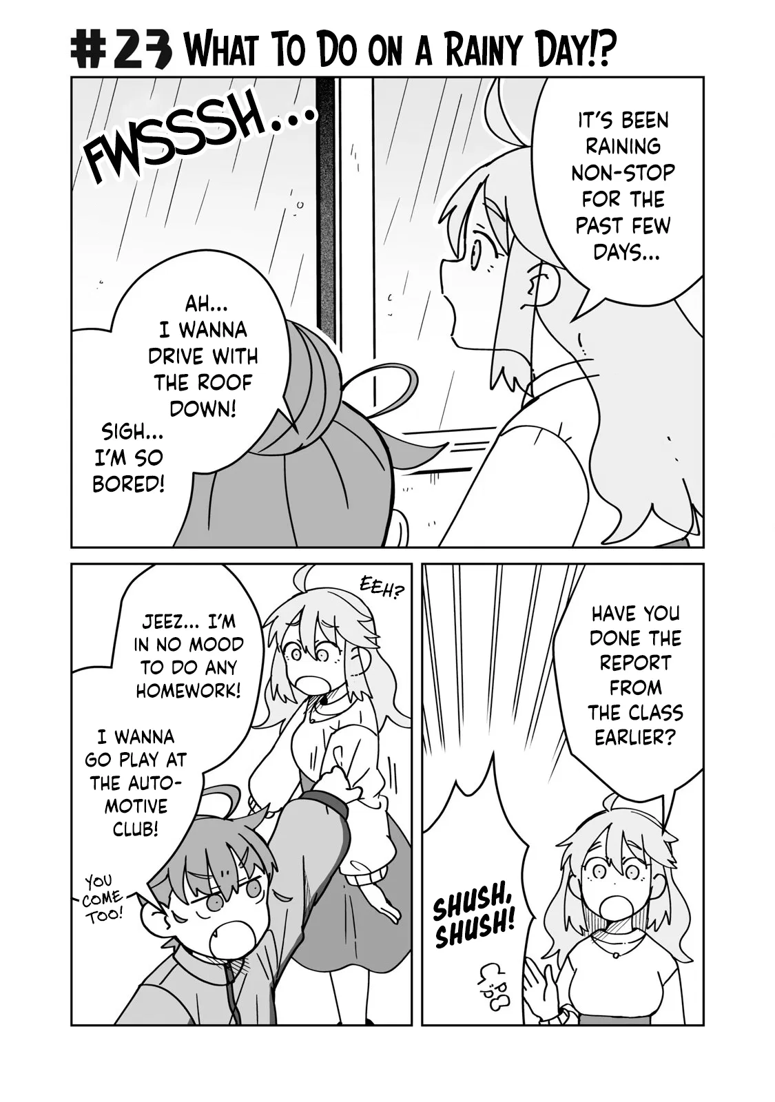 Open Car Girls Chapter 23 – Page 1
