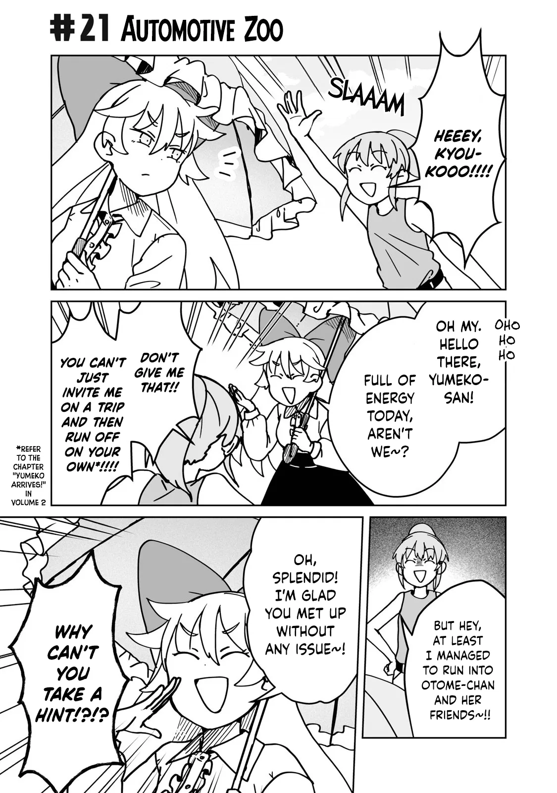 Open Car Girls Chapter 21 – Page 1