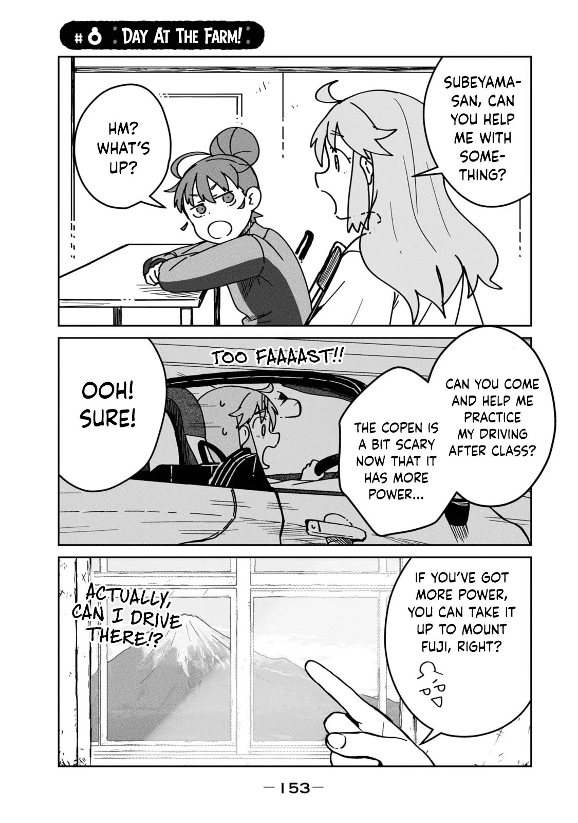 Open Car Girls Chapter 8 – Page 1